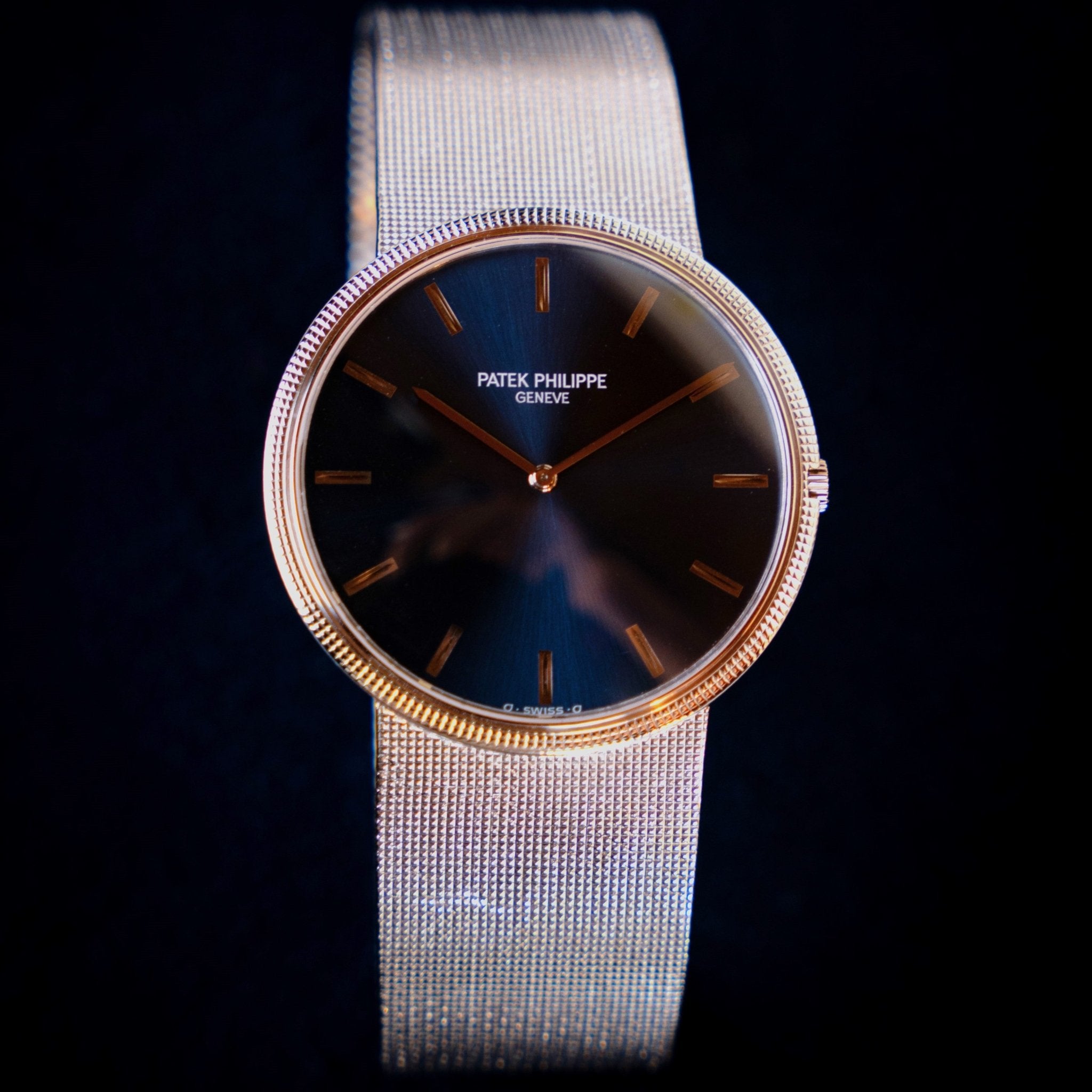 PATEK PHILIPPE CALATRAVA OR BLANC - montre vintage - Contre - Temps Paris