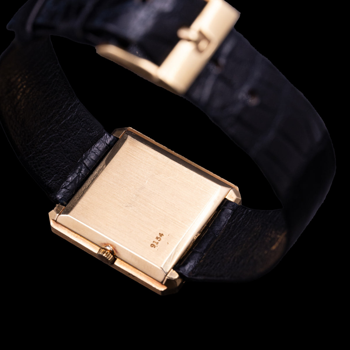 Piaget Protocole Or Jaune Cadran Onyx Ref. 9154, années 80