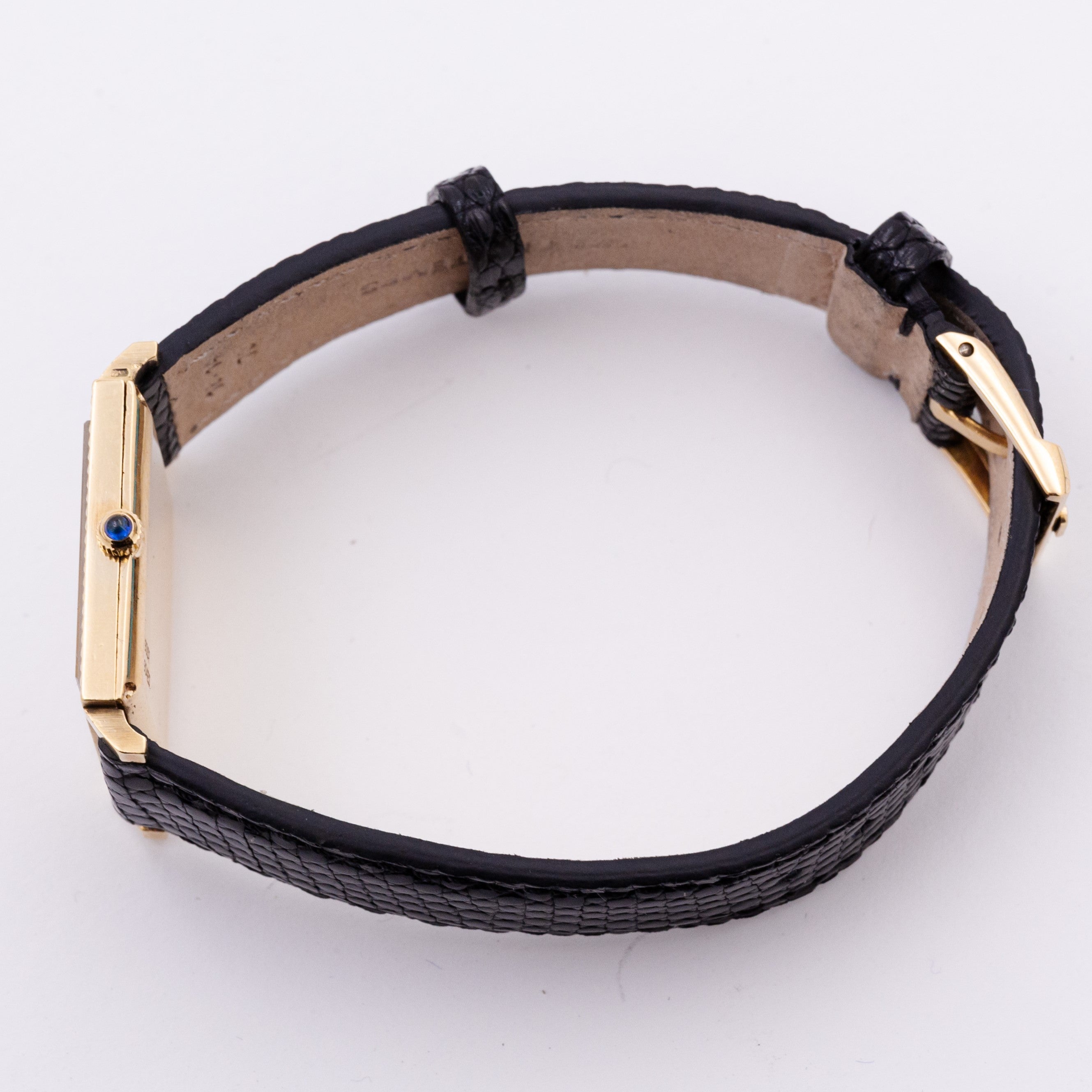 PIAGET "TANK" SQUARE GOLD CLOUS DE PARIS