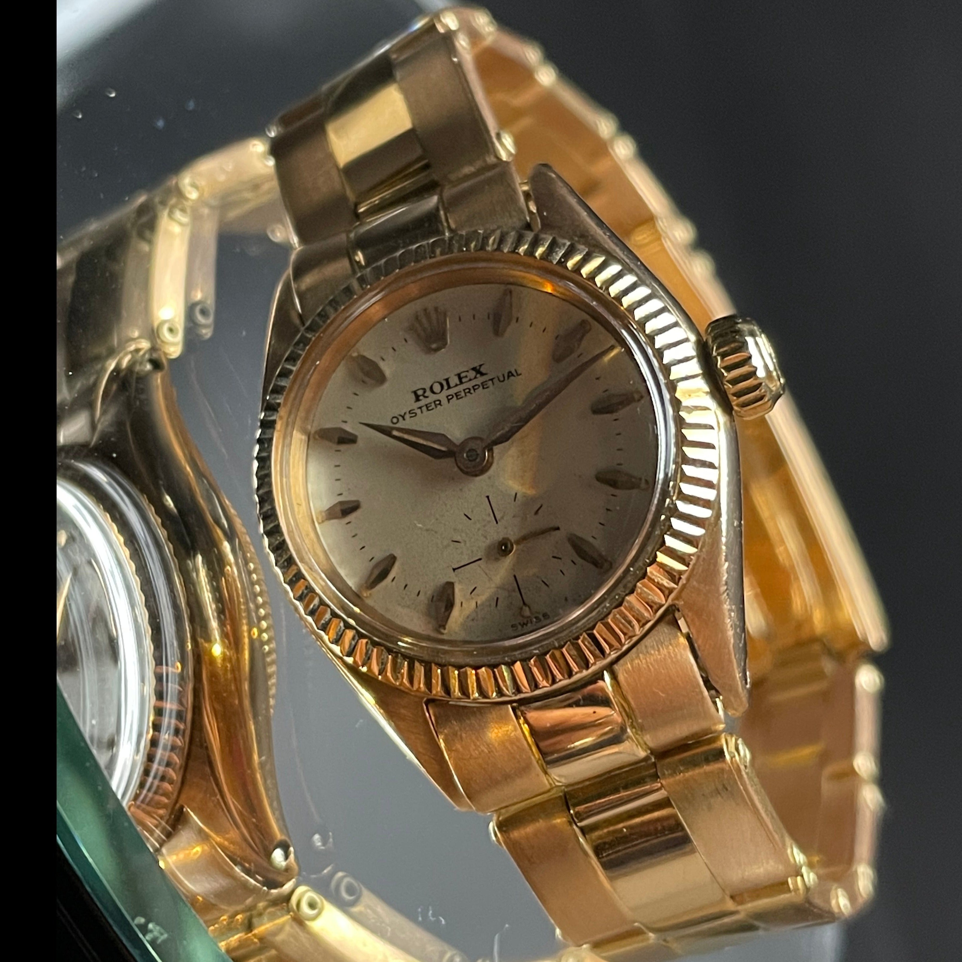 ROLEX LADY - TOUT OR ROSE