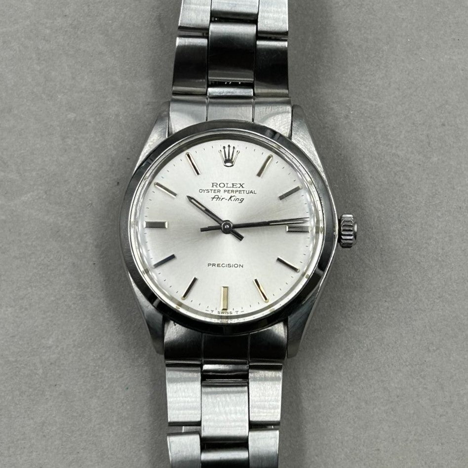 ROLEX AIR KING SILVER