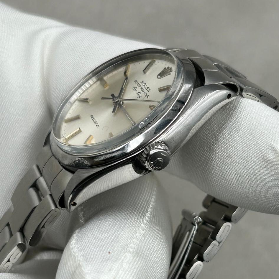 ROLEX AIR KING SILVER