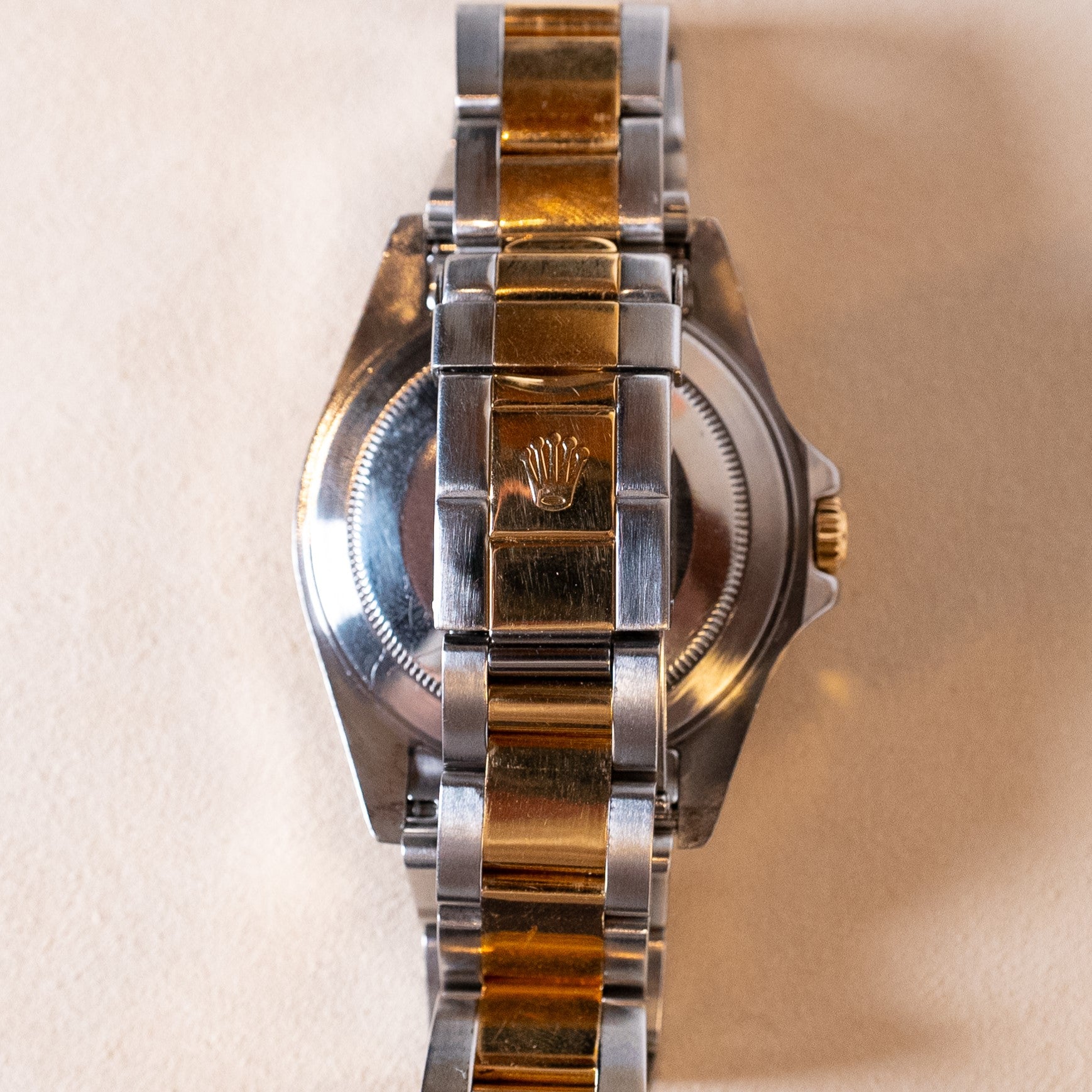 ROLEX GMT MASTER II OR ET ACIER