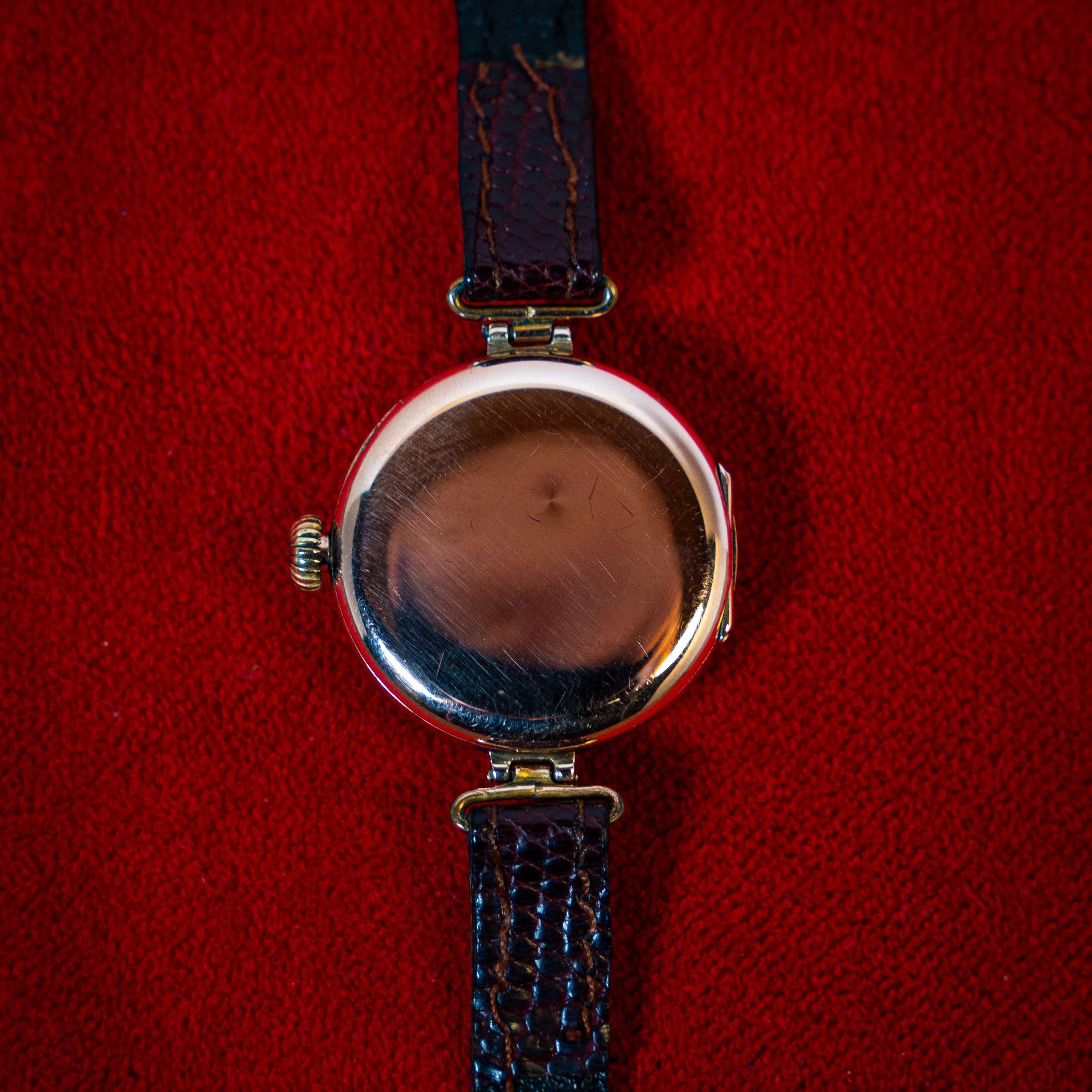 ROLEX LADY ROSE GOLD HINGED BOX