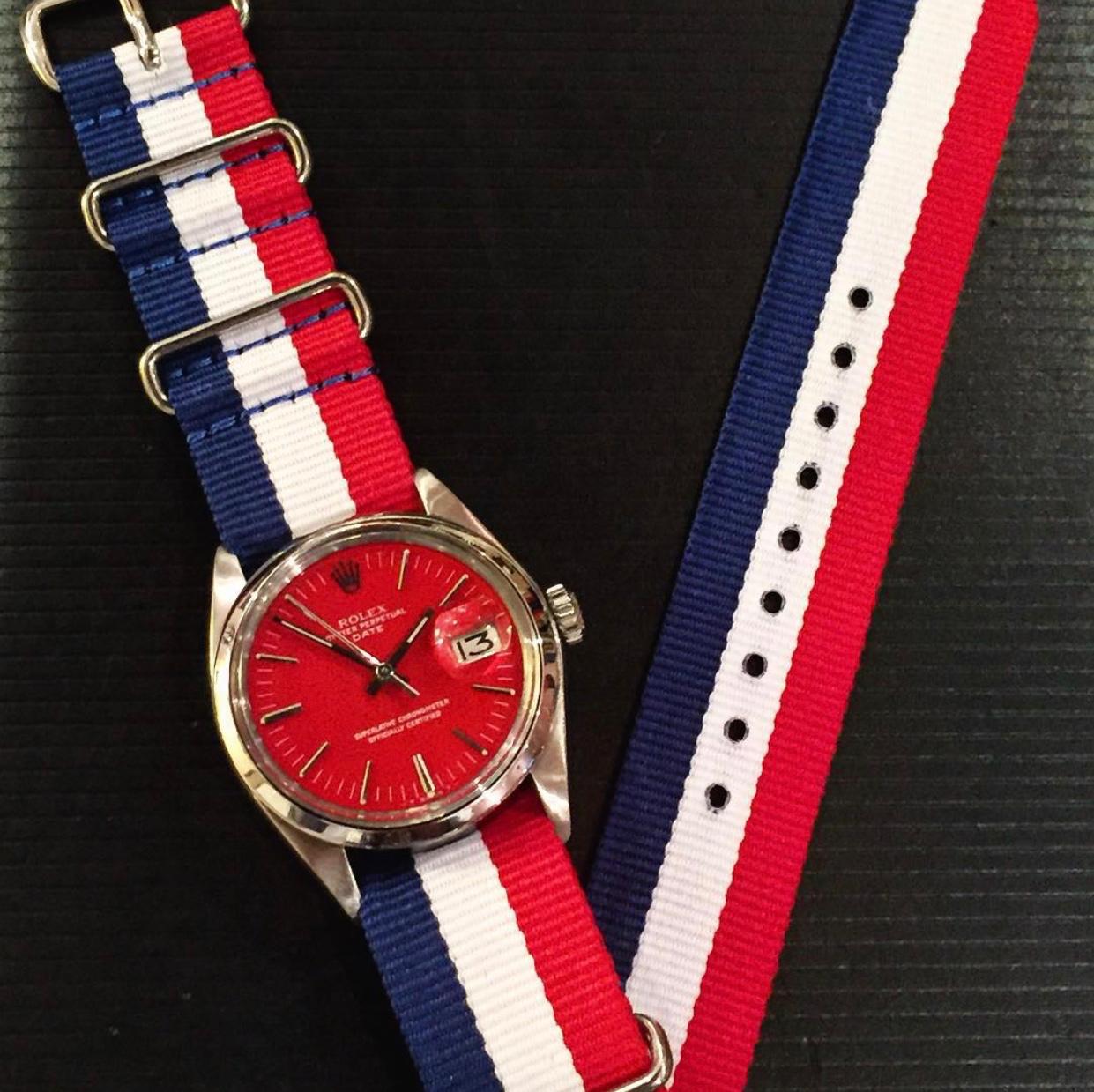 ROLEX OYSTERDATE & PERPETUAL PRECISION - montre vintage - Contre - Temps Paris