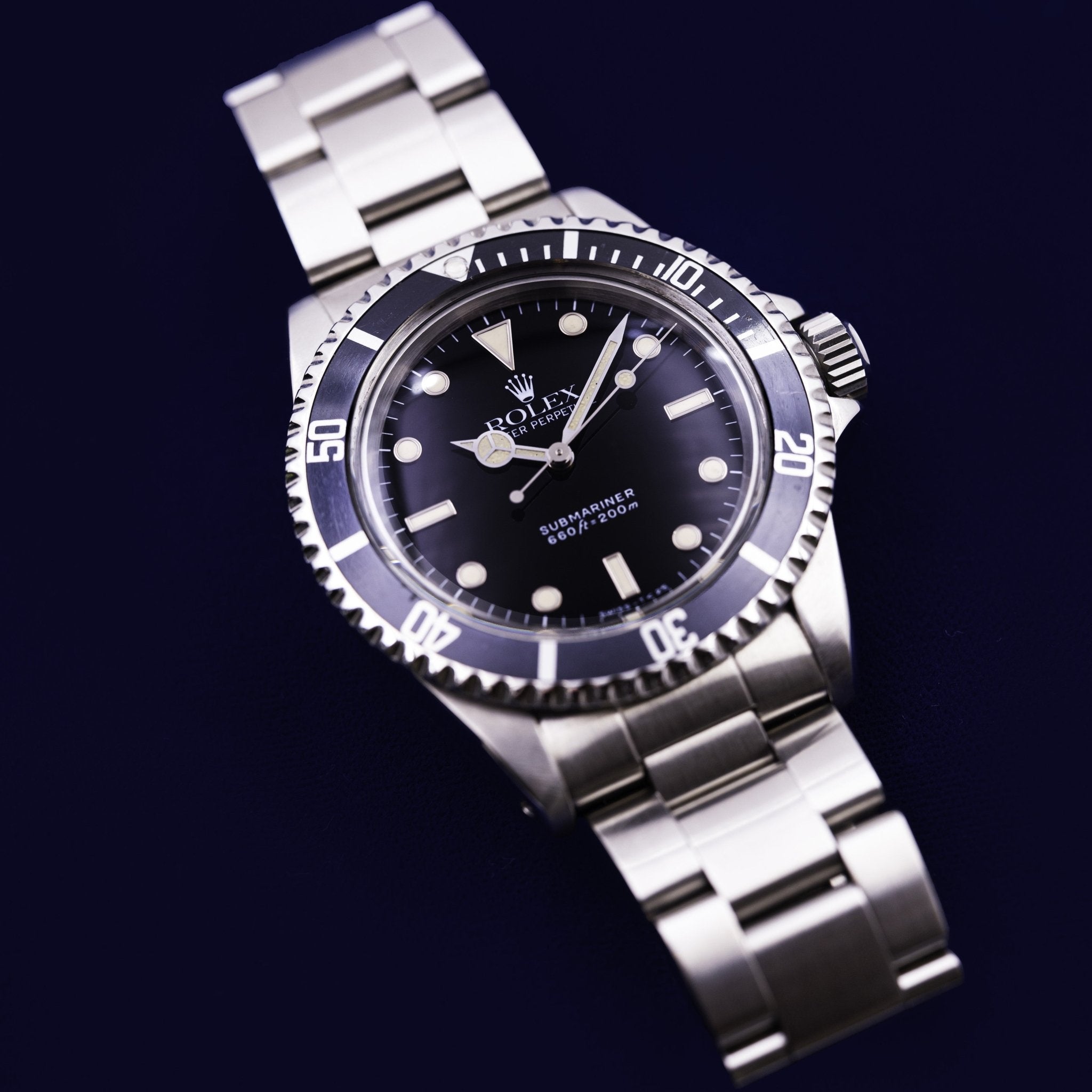 ROLEX SUBMARINER REF 5513 - montre vintage - Contre - Temps Paris