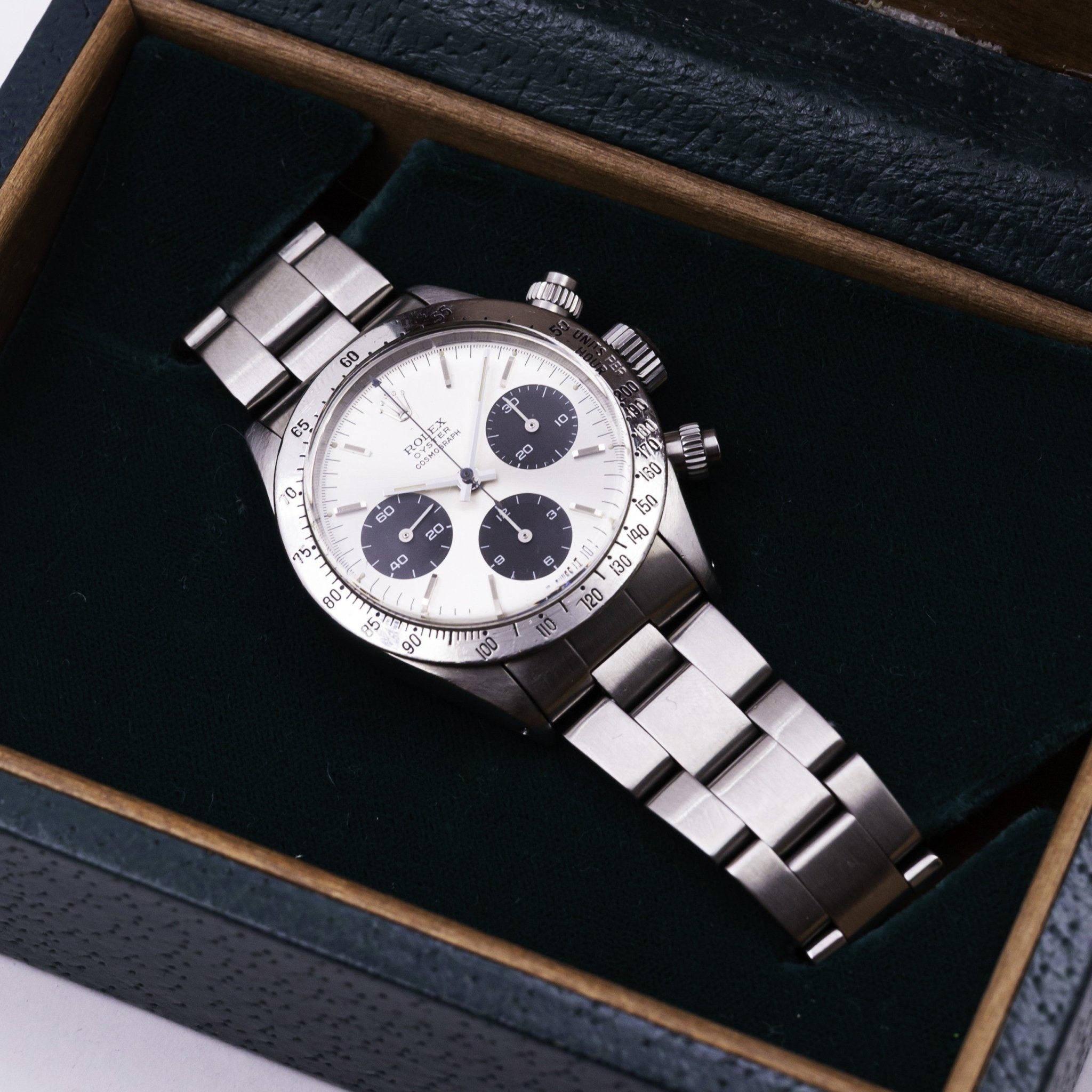 ROLEX COSMOGRAPH DAYTONA CADRAN SIGMA REF 6265 FULL SET - montre vintage - Contre - Temps Paris