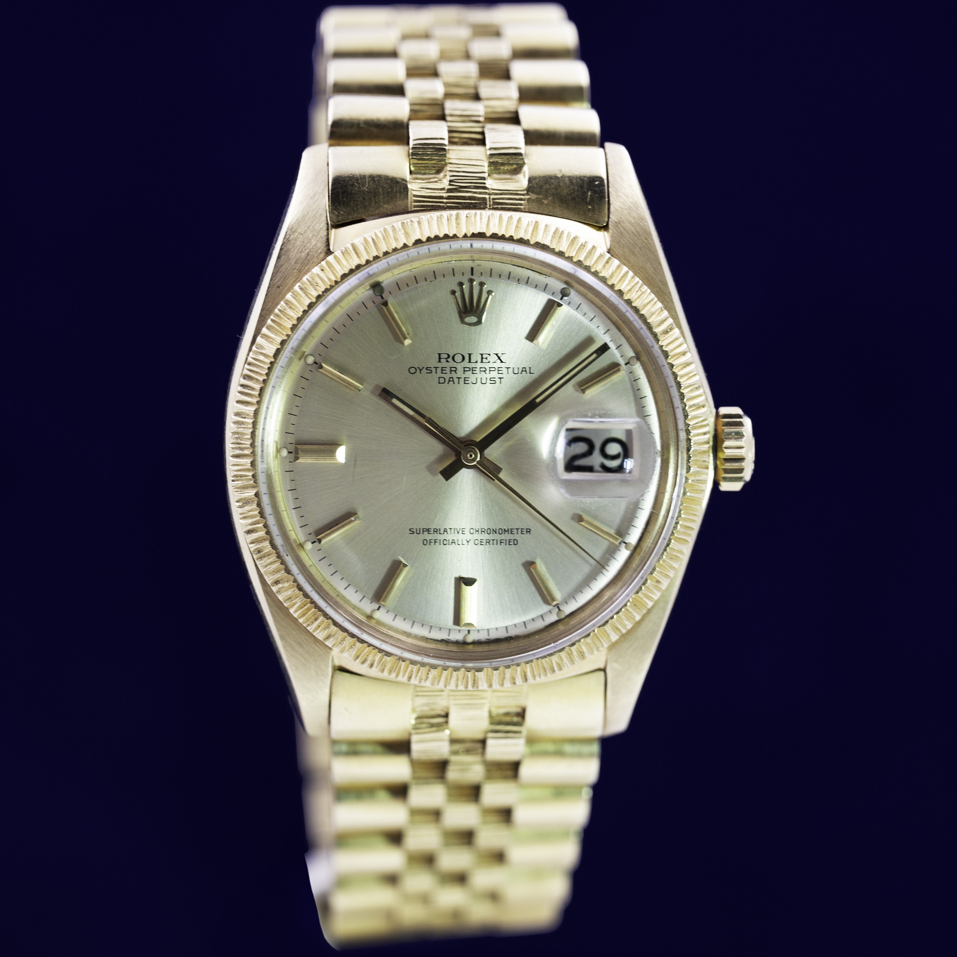 ROLEX DATEJUST OR JAUNE