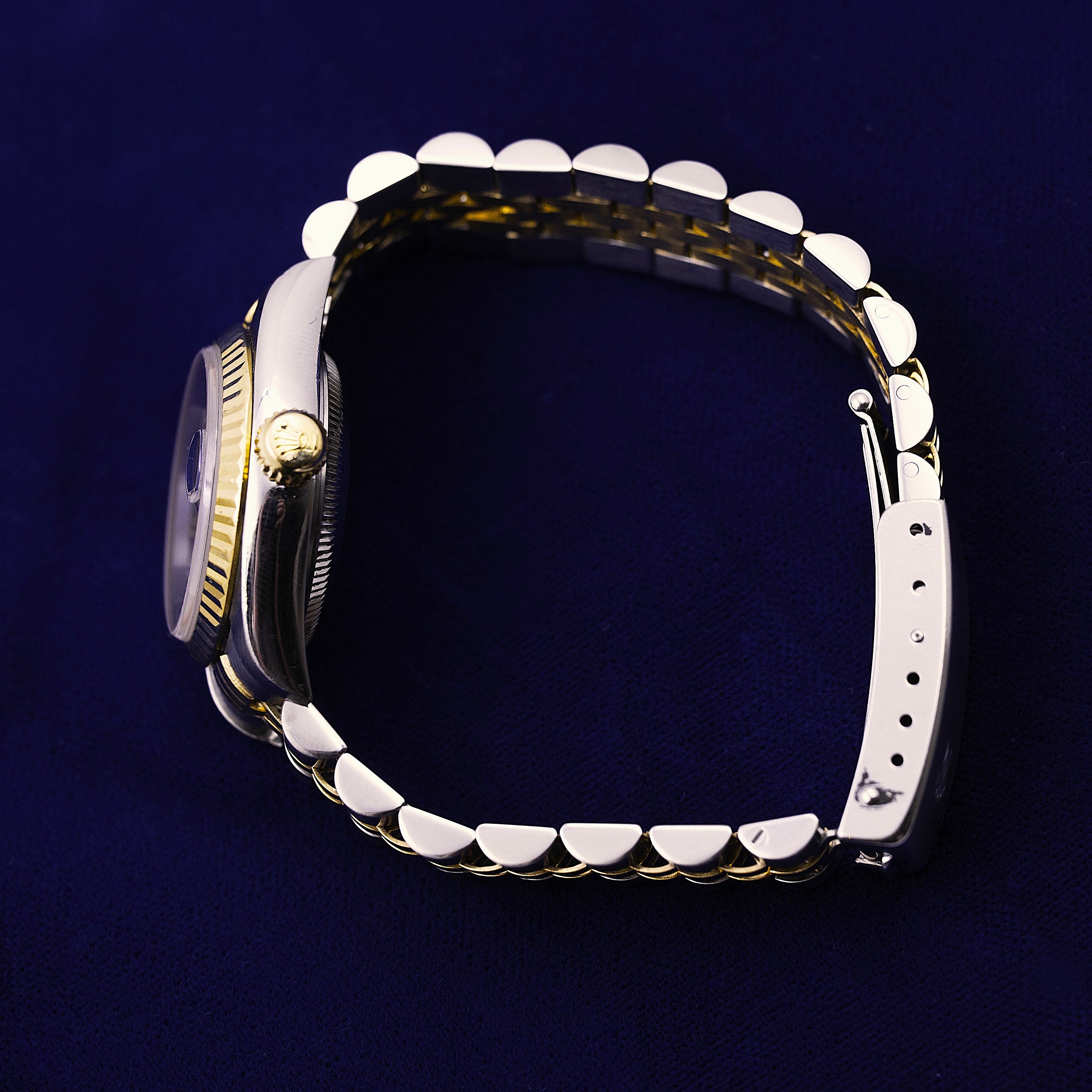 ROLEX DATEJUST LADY BI-COLORE INDEXES DIAMANTS