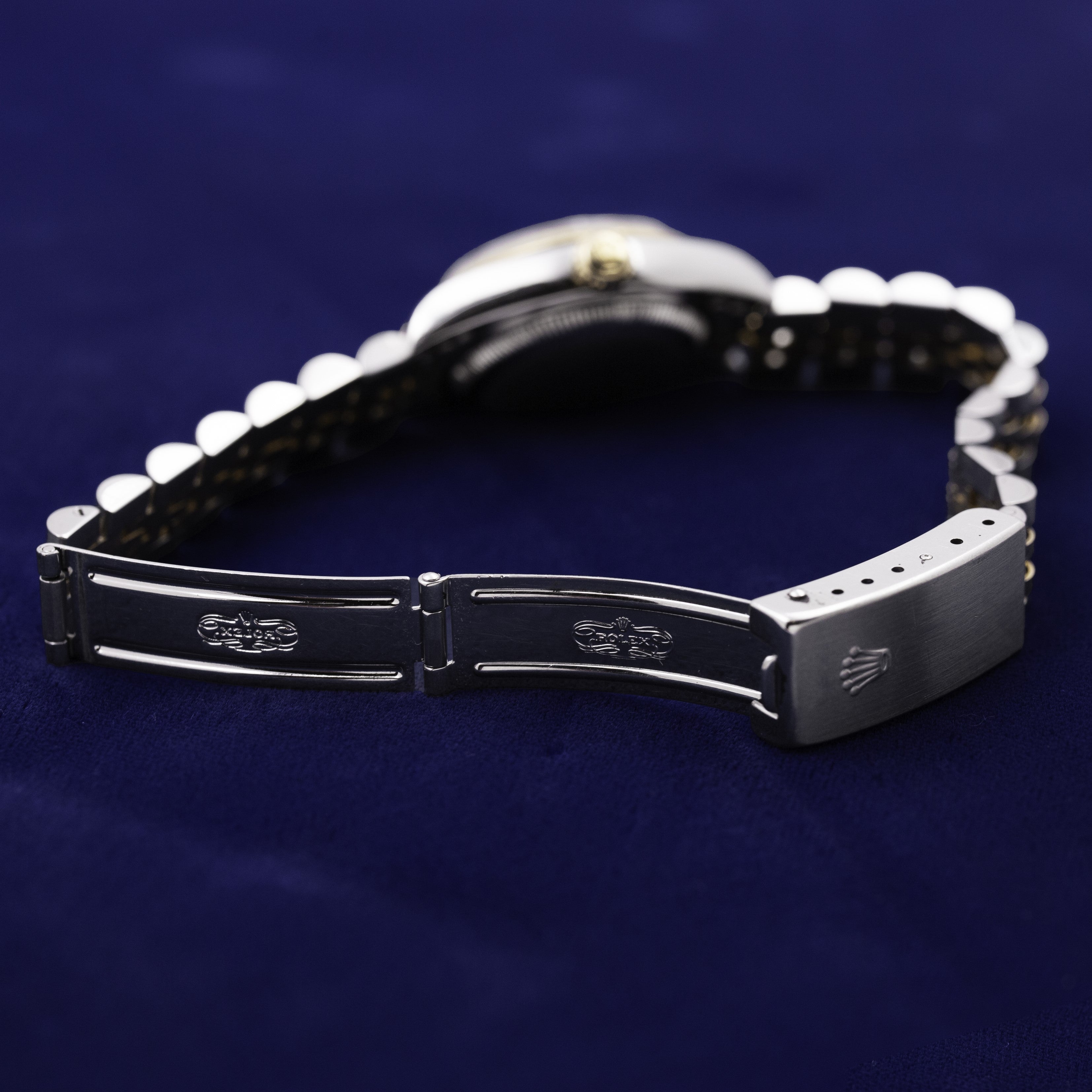 ROLEX DATEJUST LADY BI-COLORE INDEXES DIAMANTS