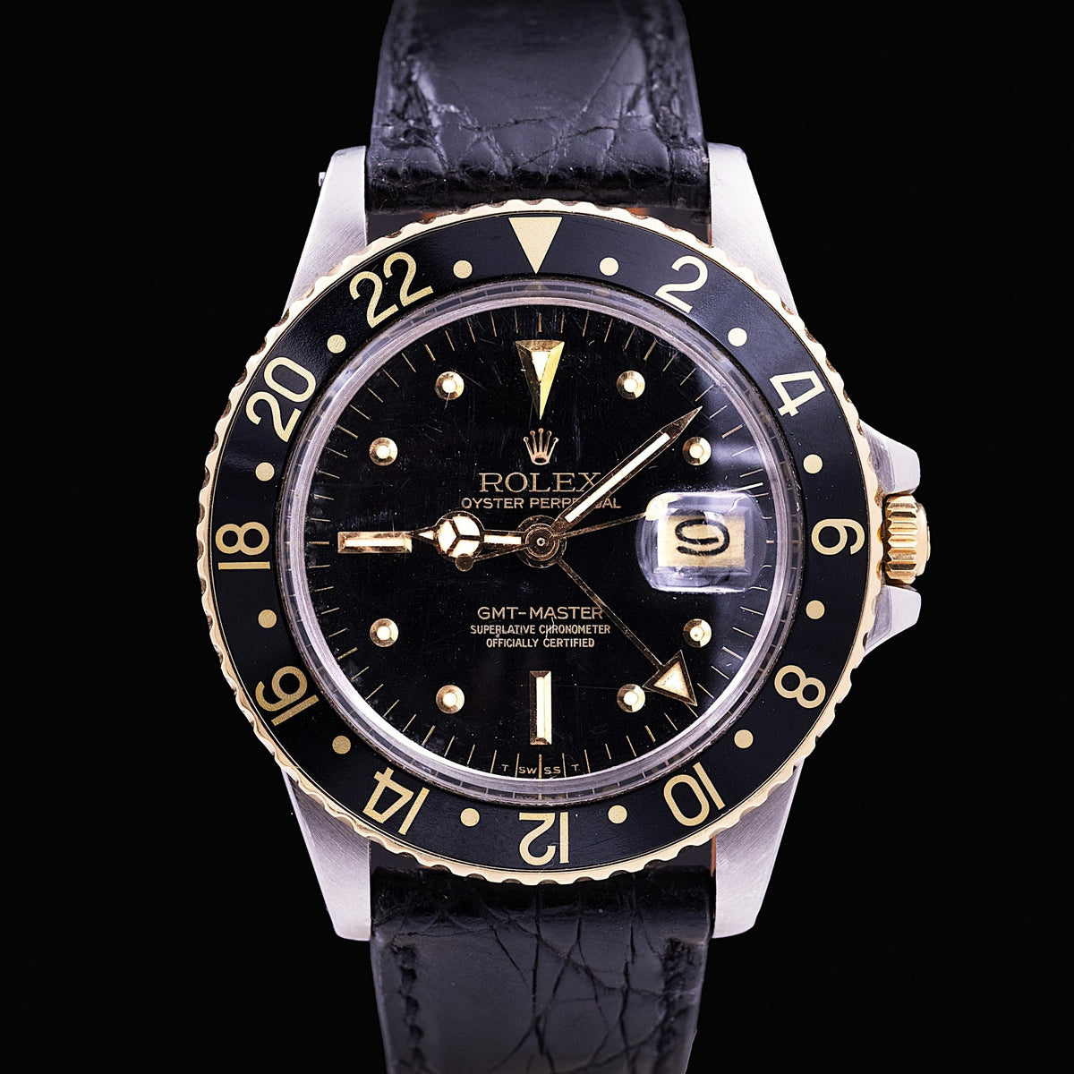 Rolex GMT-Master Ref. 1675/3, bicolore or et acier, circa 1978 - montre vintage - Contre-Temps Paris