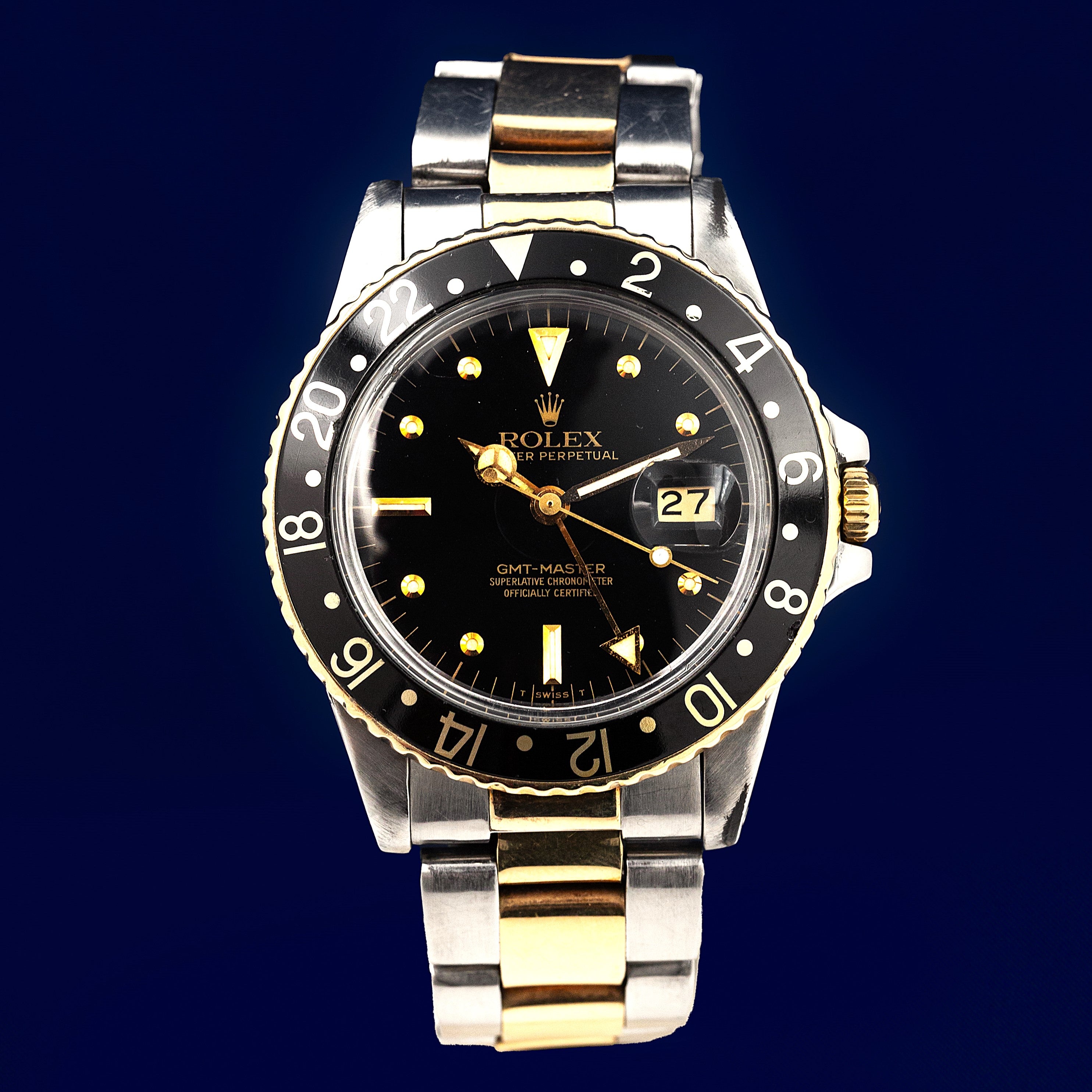 ROLEX GMT MASTER BICOLORE REF 16753