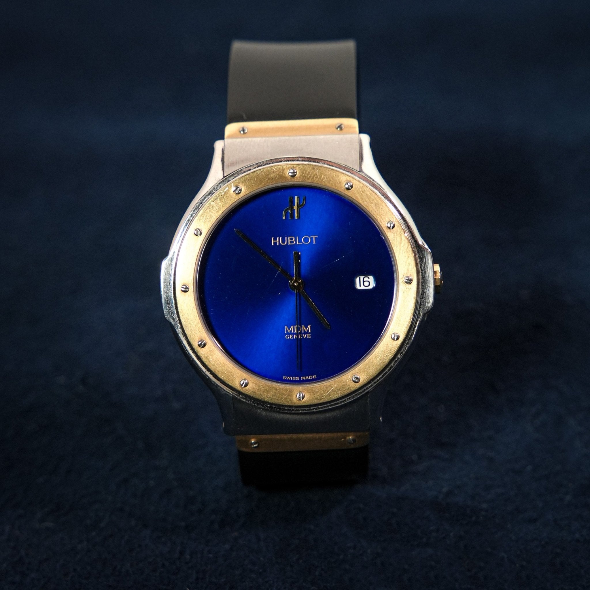 HUBLOT MDM CLASSIC FUSION LAPIS - montre vintage - Contre - Temps Paris
