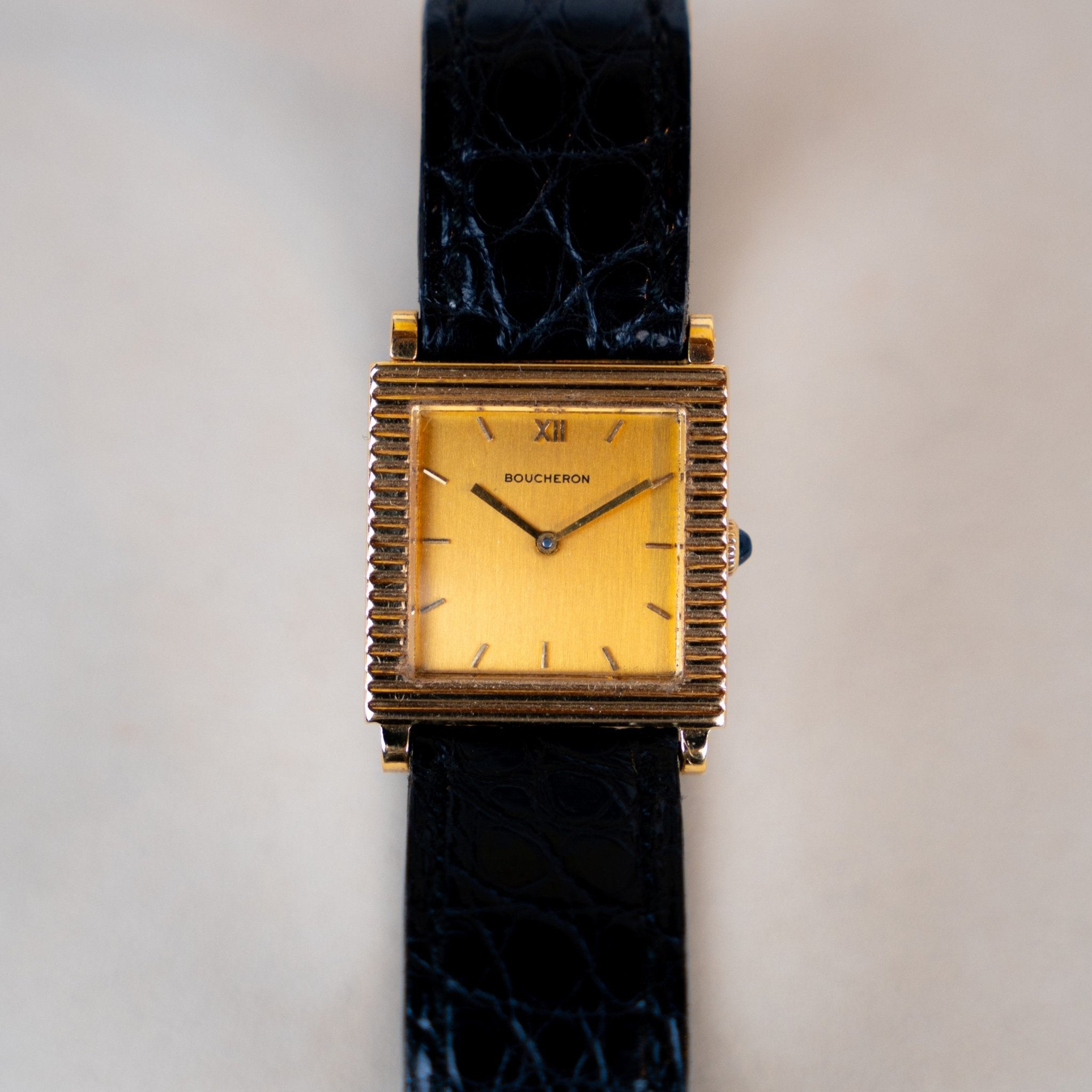 BOUCHERON REFLET CARREE - montre vintage - Contre - Temps Paris