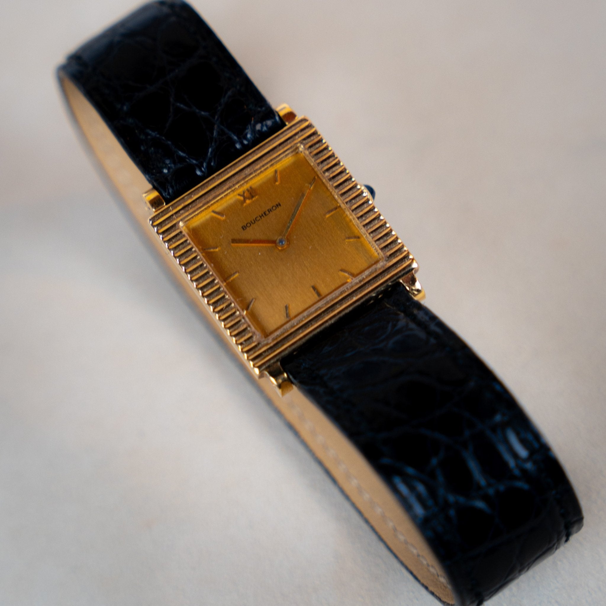 BOUCHERON REFLET CARREE - montre vintage - Contre - Temps Paris