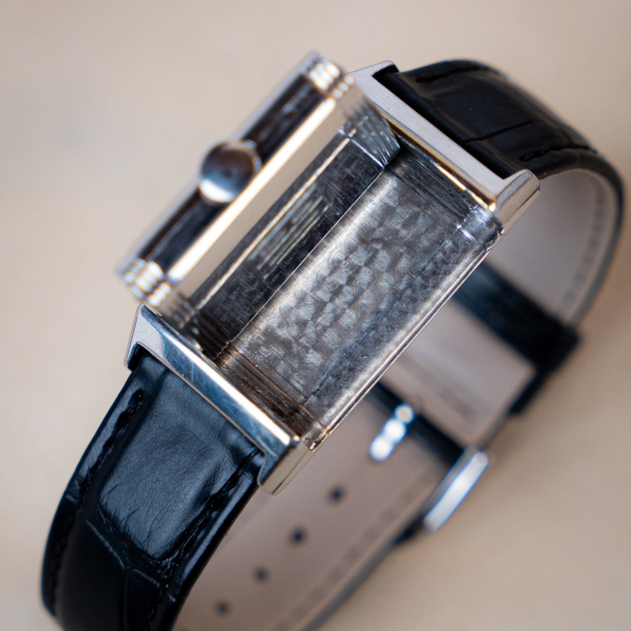 JAEGER - LECOULTRE REVERSO VINTAGE - montre vintage - Contre - Temps Paris