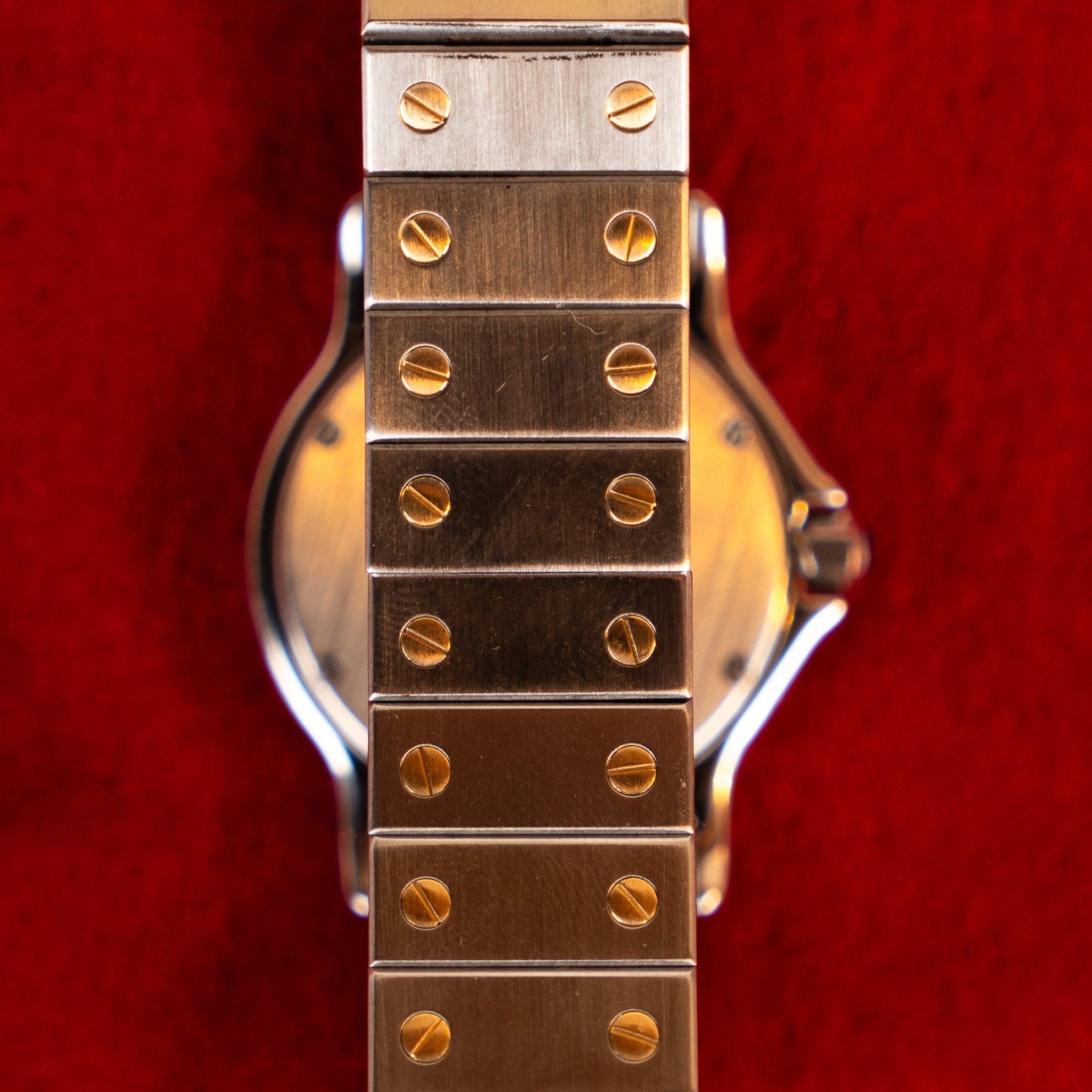 CARTIER SANTOS OCTOGONALE - montre vintage - Contre - Temps Paris