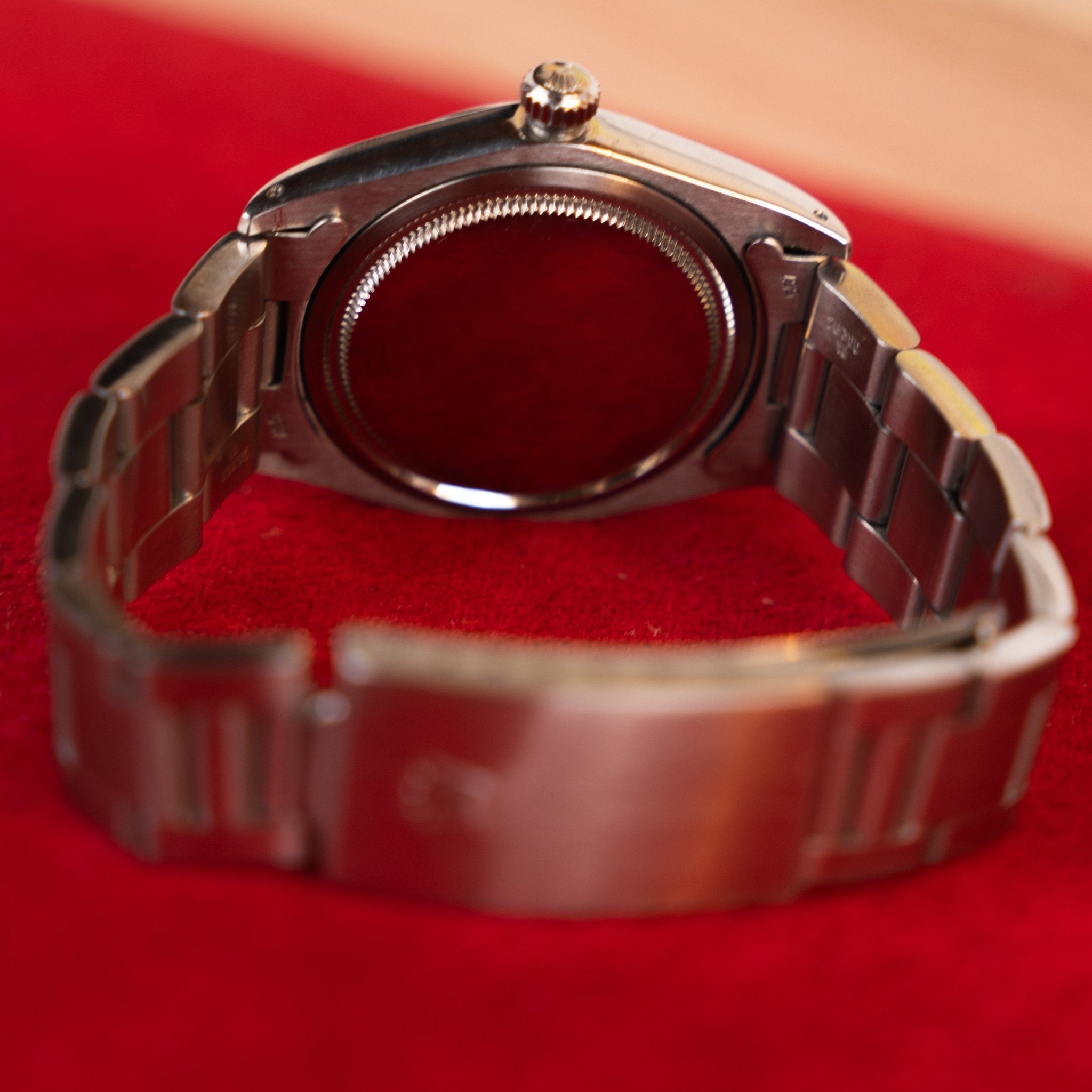 ROLEX OYSTERDATE PRECISION - CADRAN SILVER - montre vintage - Contre - Temps Paris