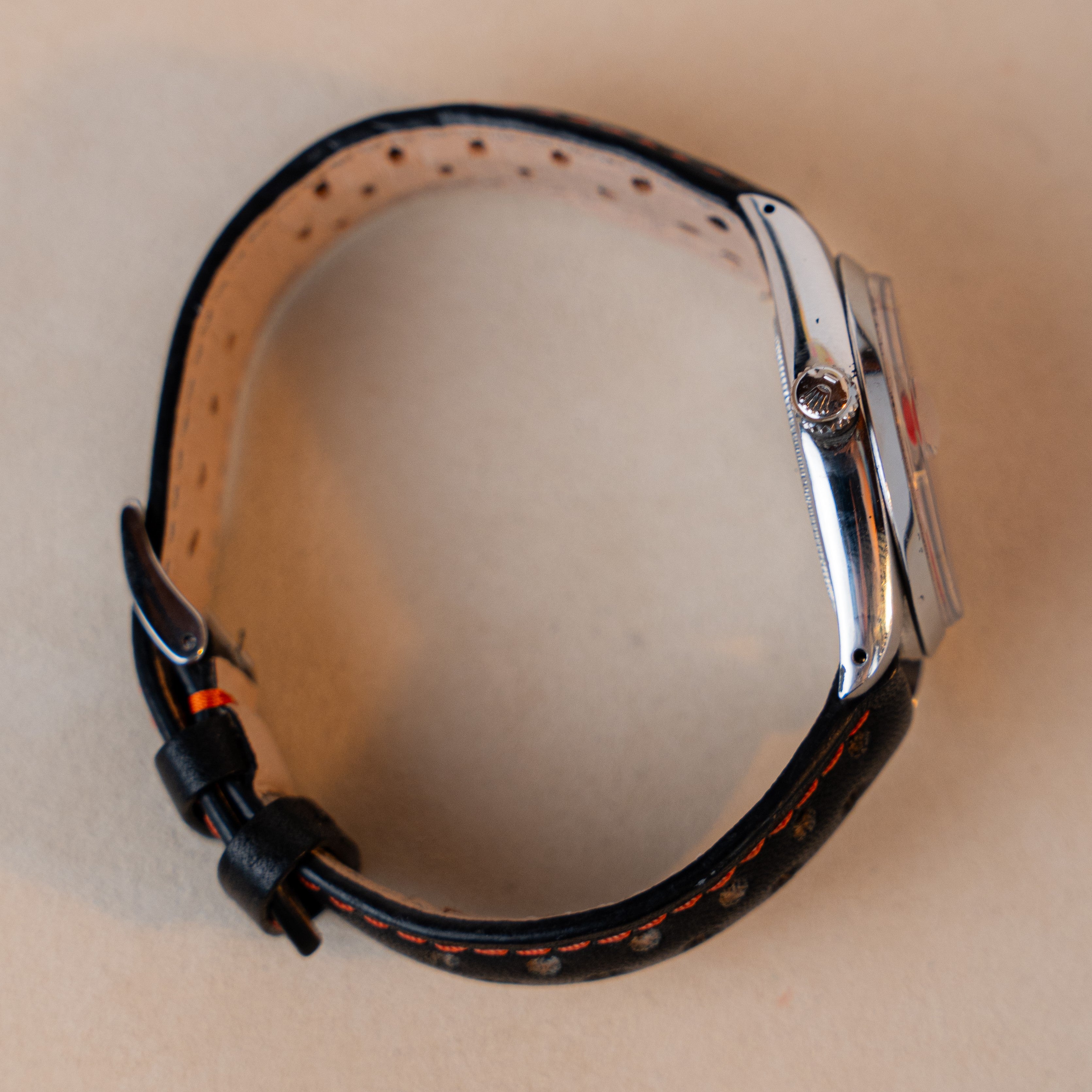 ROLEX OYSTERDATE PRECISION - CADRAN CUSTOM ROUGE