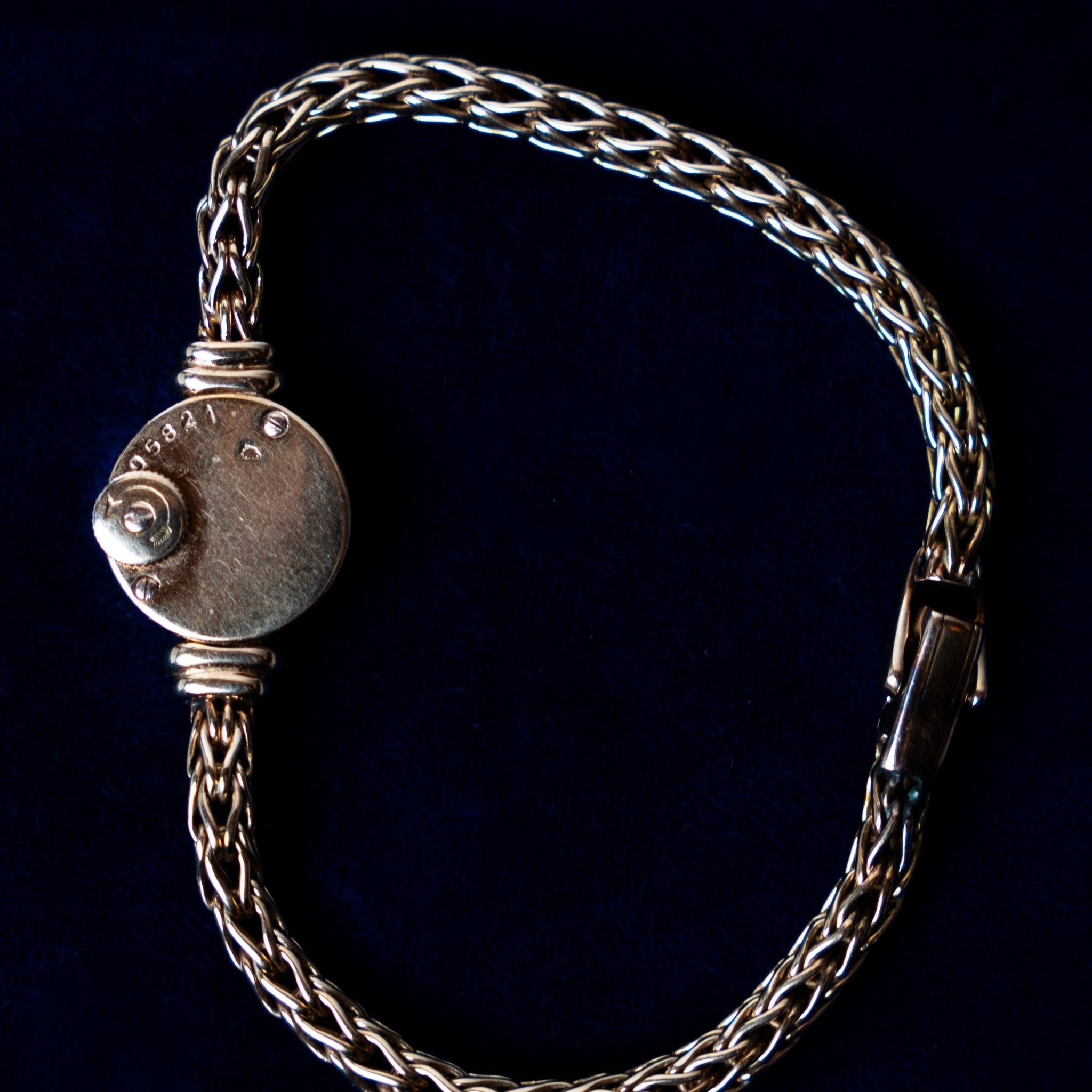 JAEGER - LECOULTRE LADY MICRO OR ROSE - montre vintage - Contre - Temps Paris