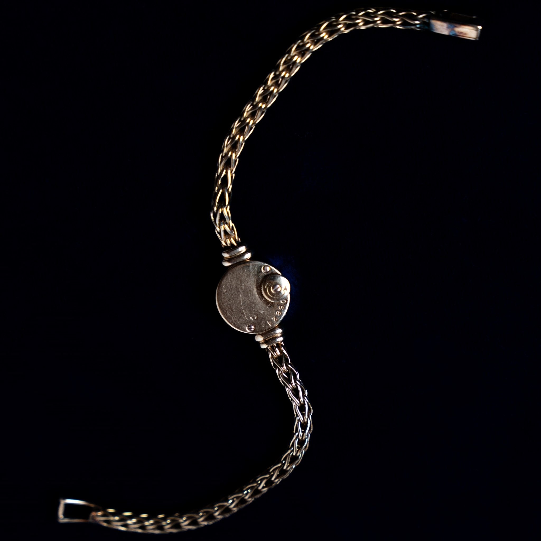 JAEGER - LECOULTRE LADY MICRO OR ROSE - montre vintage - Contre - Temps Paris