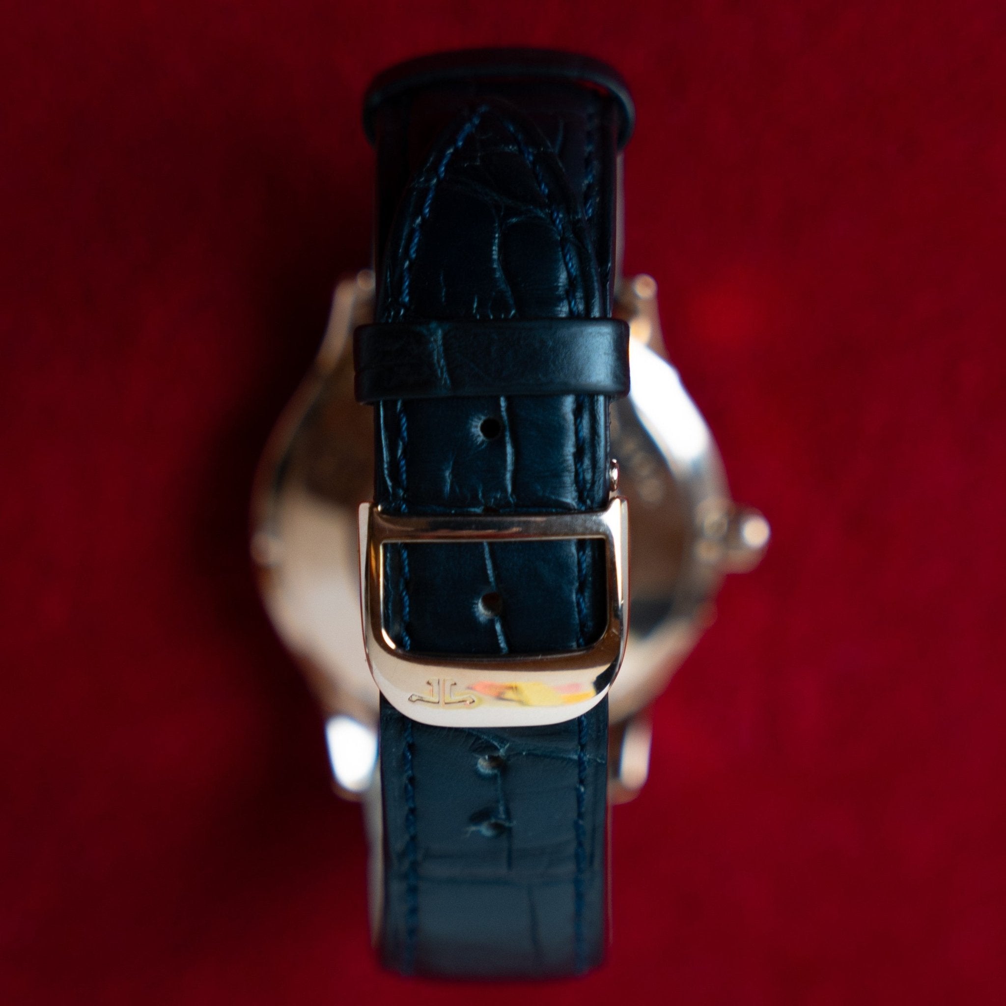 JAEGER - LECOULTRE MASTER CONTROL RESERVE DE MARCHE OR ROSE - montre vintage - Contre - Temps Paris