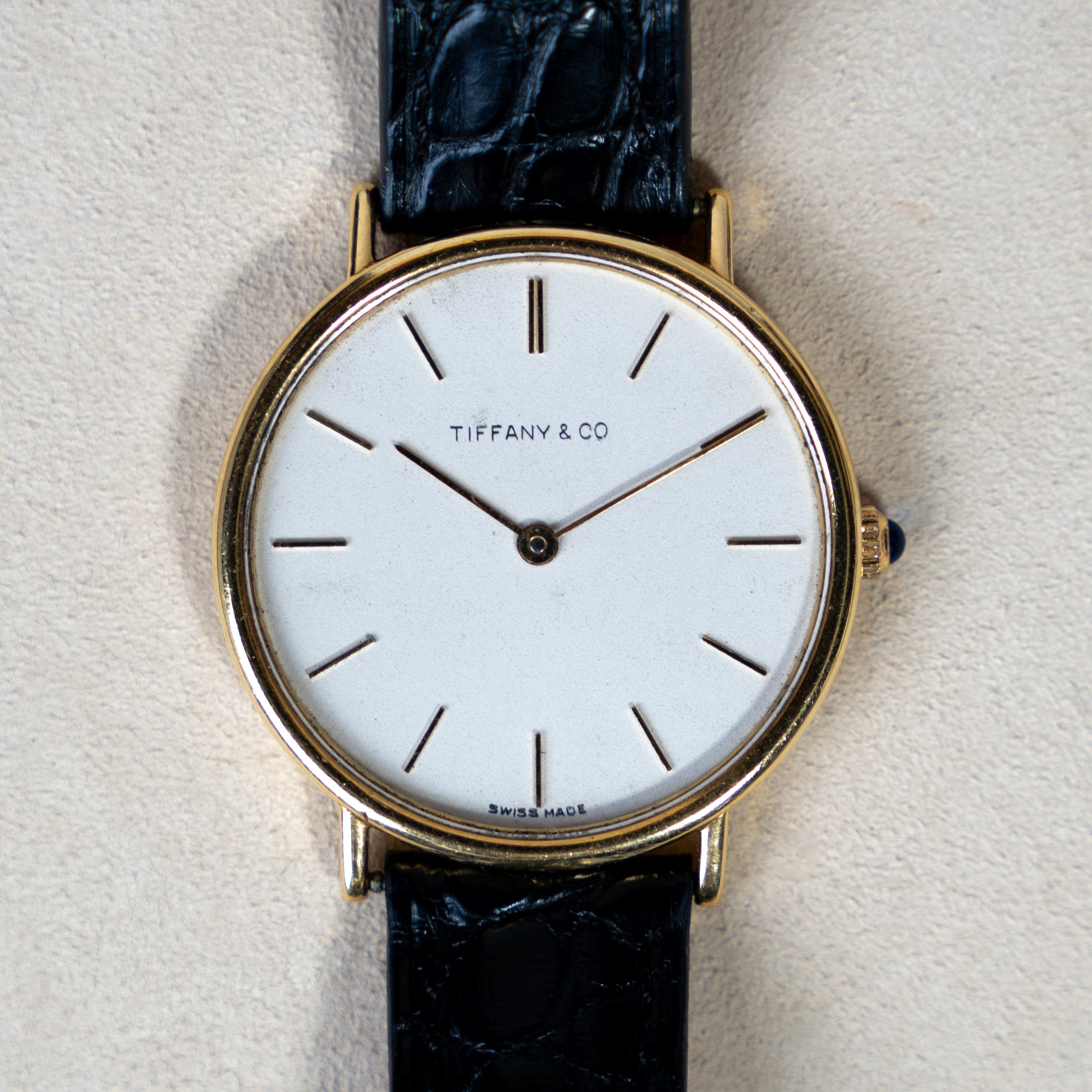 TIFFANY & CO CLASSIC EXTRA THIN GOLD