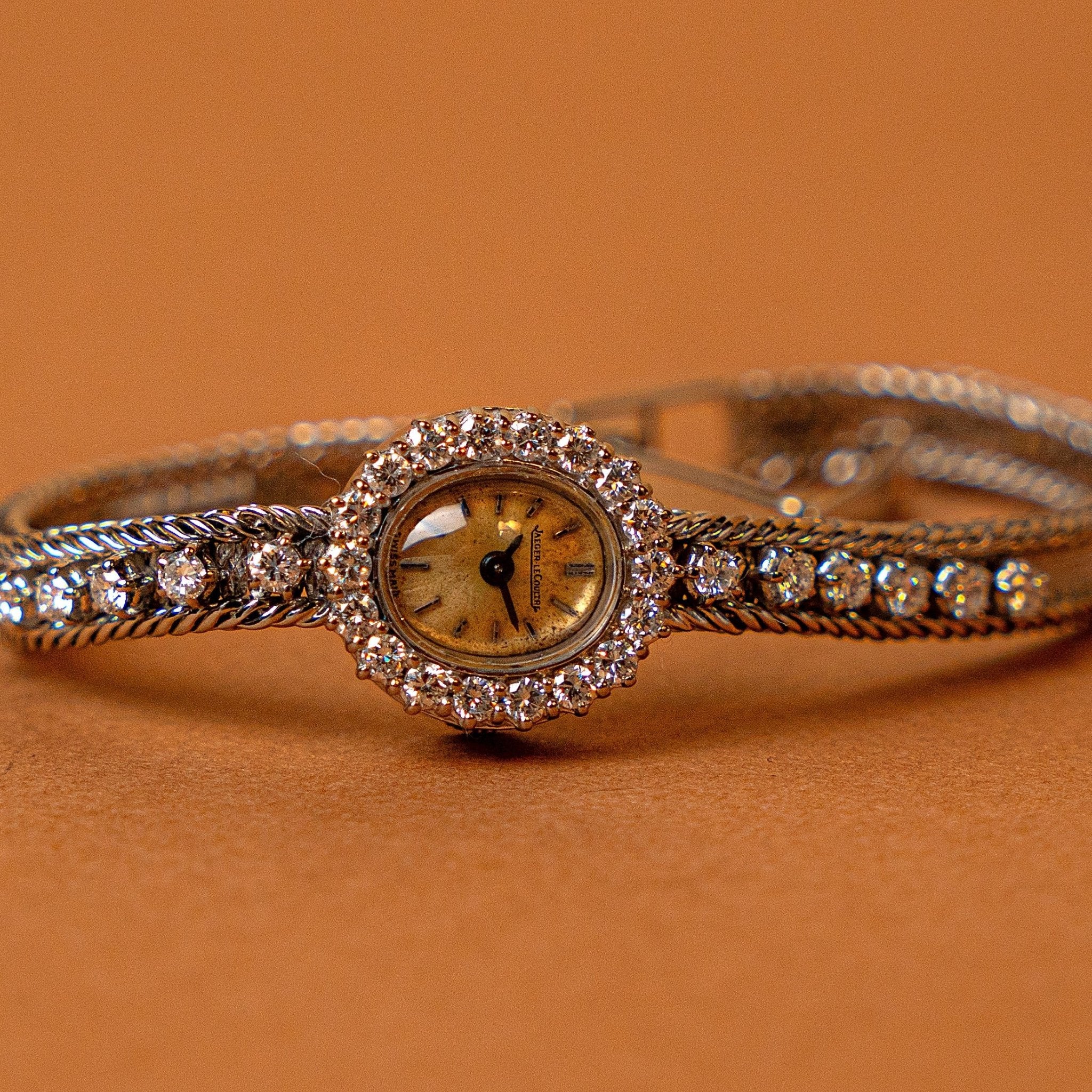 JAEGER - LECOULTRE LADY MINI DUOPLAN - montre vintage - Contre - Temps Paris