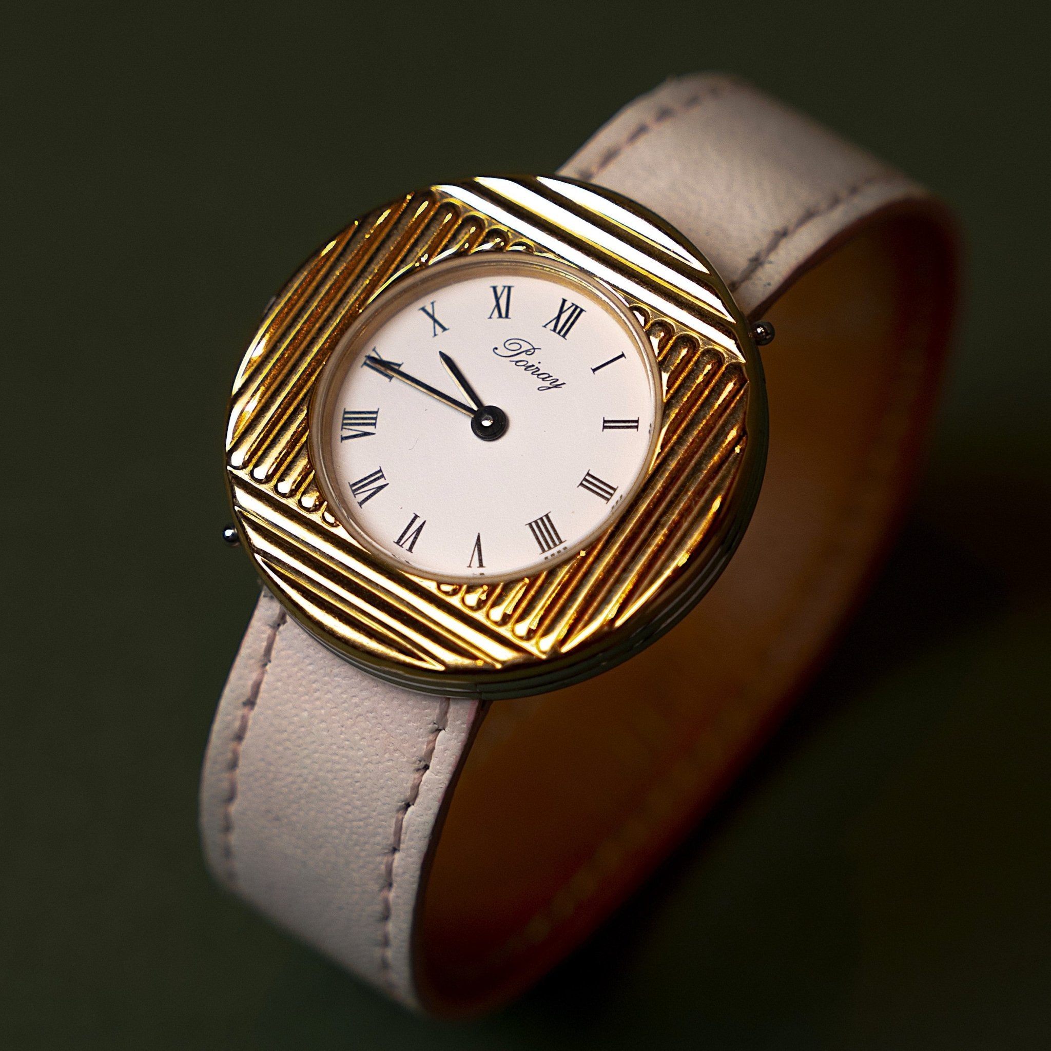 POIRAY MA PREMIERE RONDE BICOLORE - montre vintage - Contre - Temps Paris