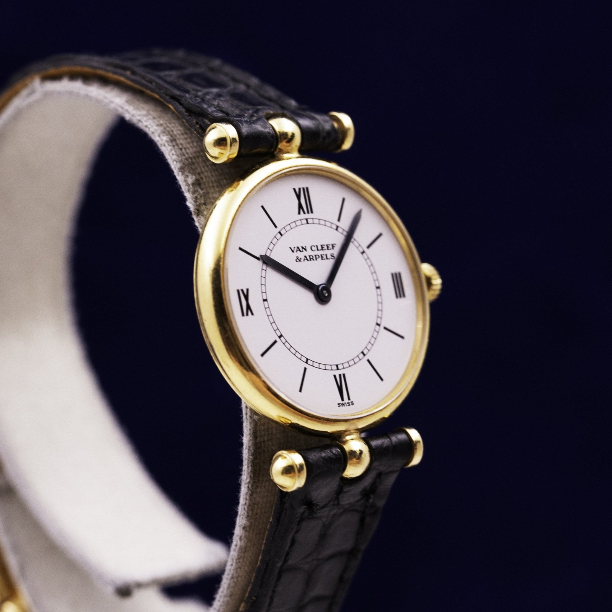 VAN CLEEF & ARPELS LA COLLECTION LADY OR - montre vintage - Contre - Temps Paris