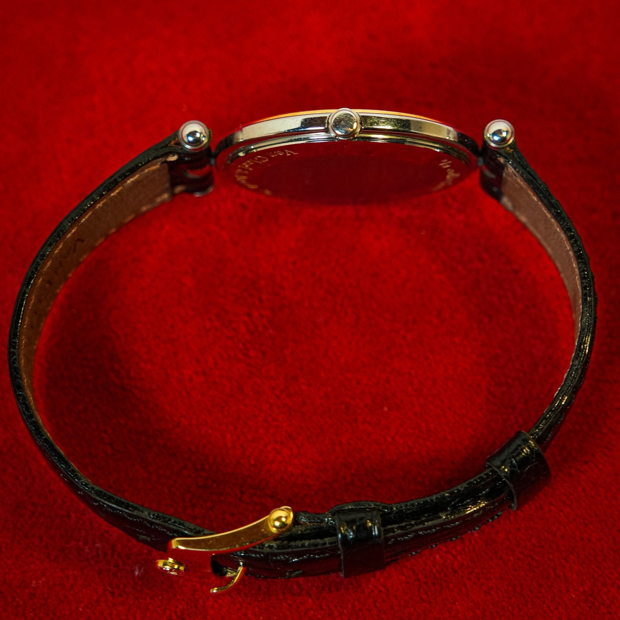 VAN CLEEF & ARPELS LA COLLECTION OR ET ACIER - montre vintage - Contre - Temps Paris
