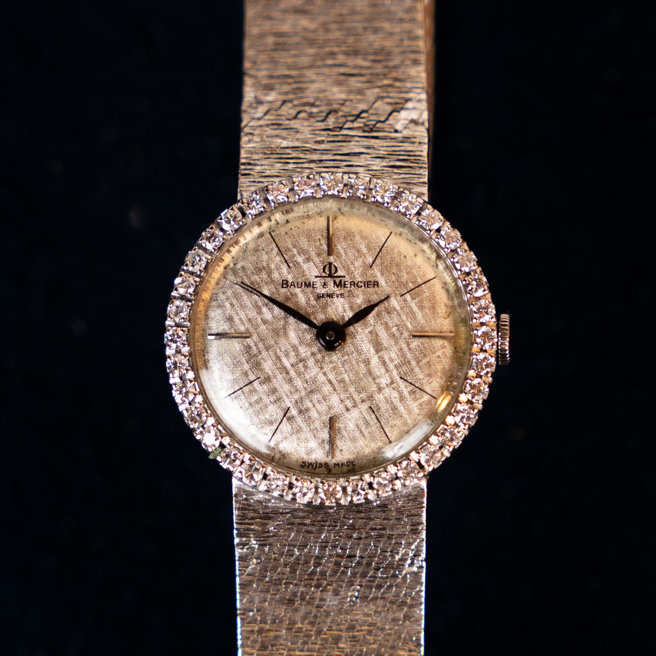 BAUME & MERCIER LADY GOLD AND DIAMONDS