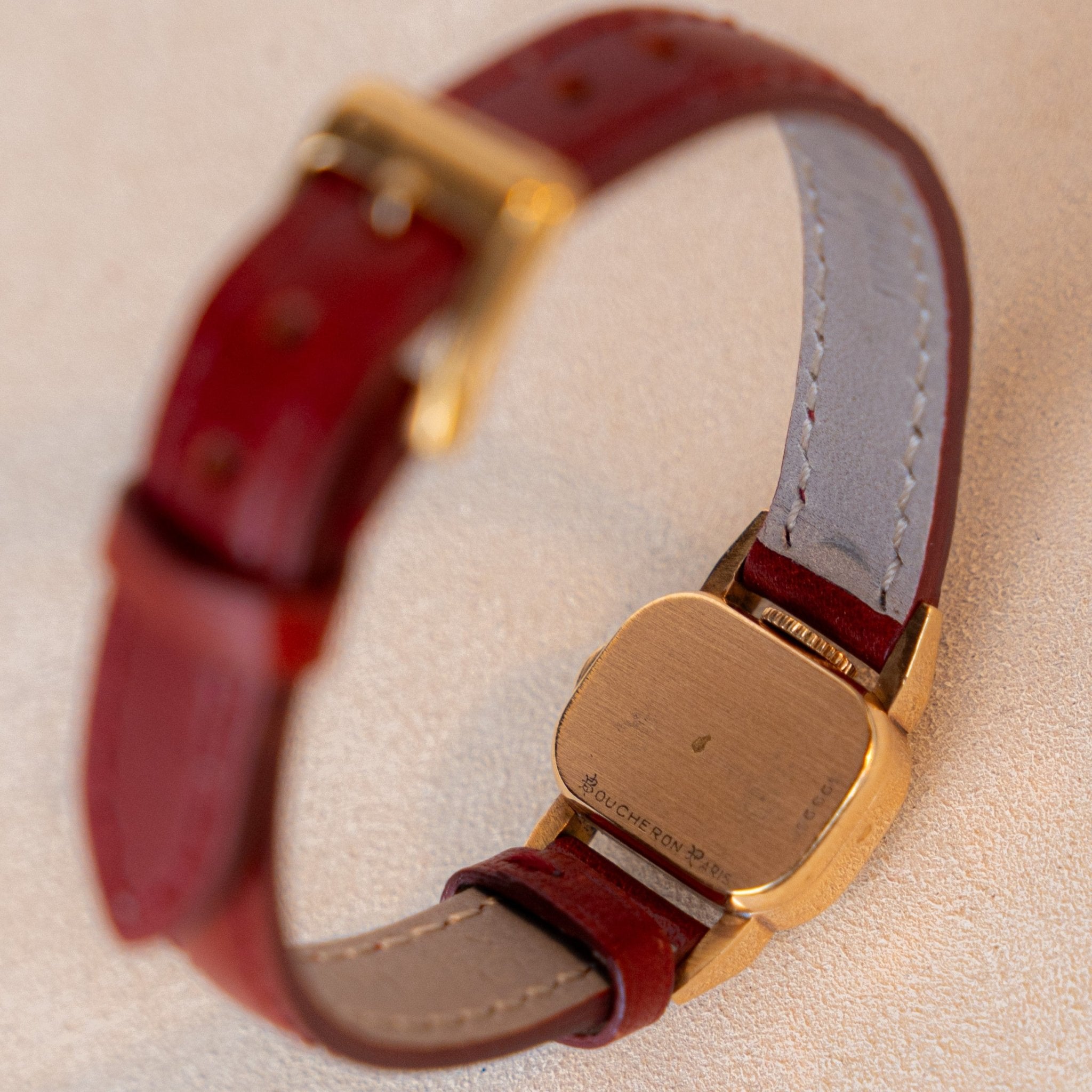 BOUCHERON LADY OR ROSE - montre vintage - Contre - Temps Paris