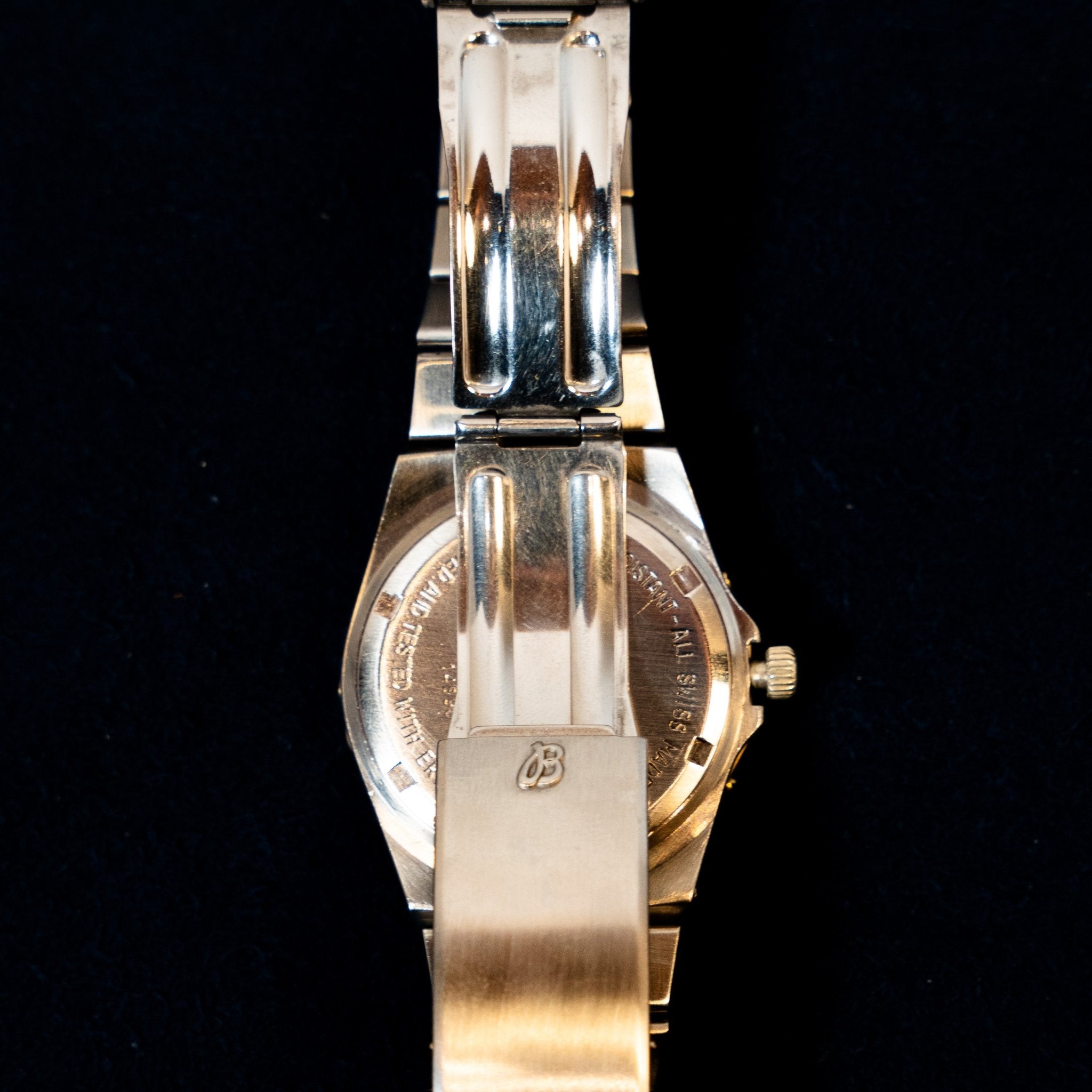 BREITLING TABARLY QUARTZ - montre vintage - Contre - Temps Paris