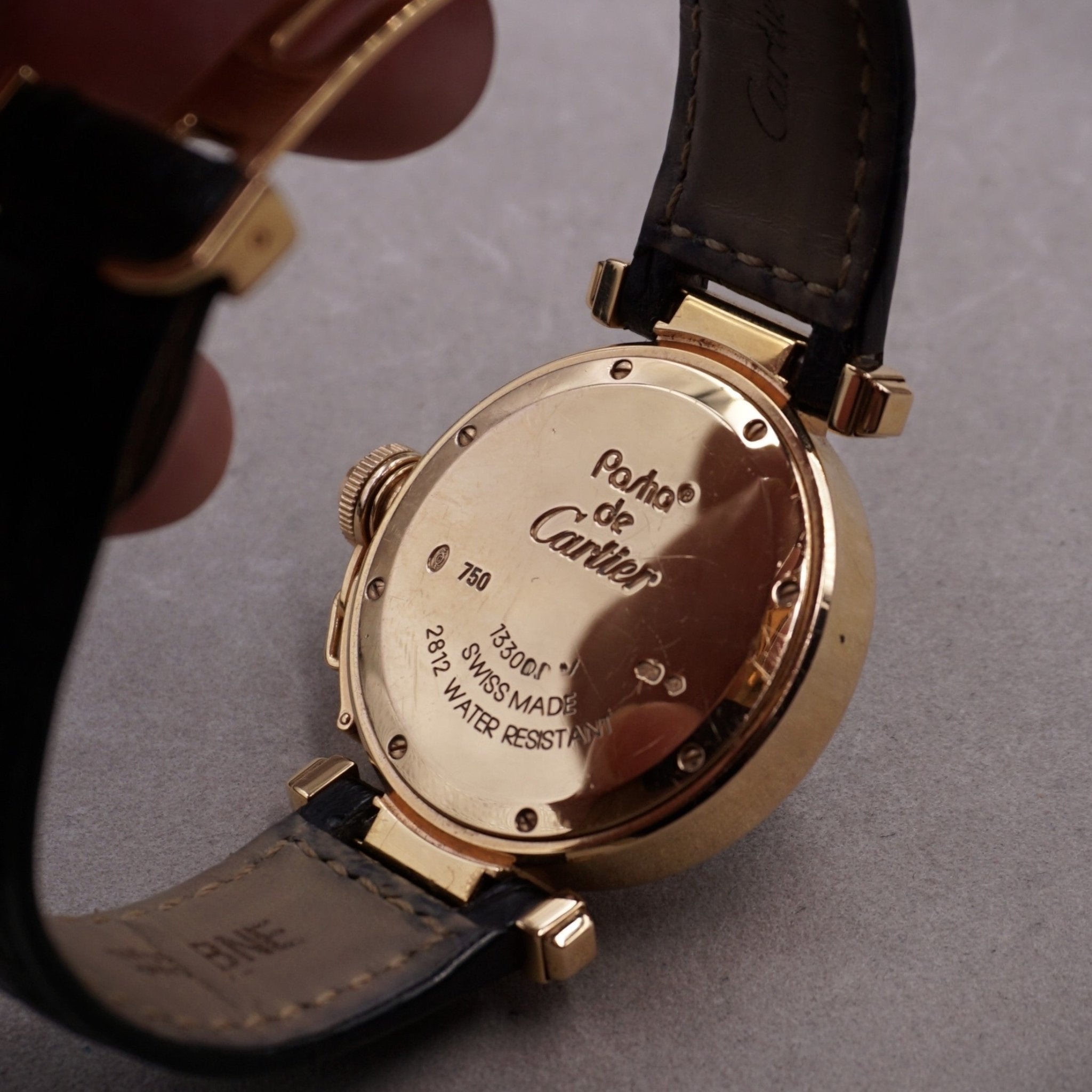 CARTIER PASHA LADY OR JAUNE - montre vintage - Contre - Temps Paris