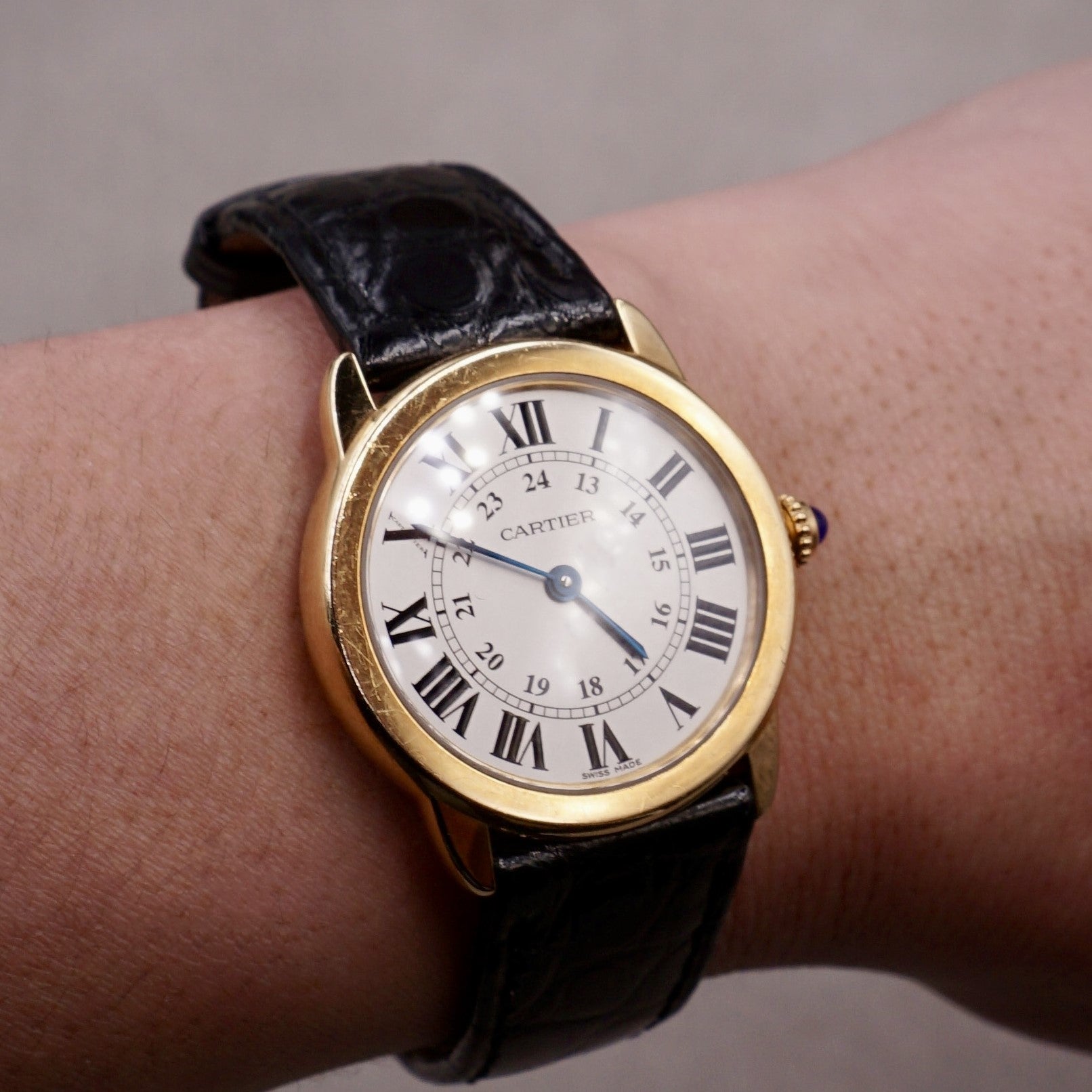 CARTIER RONDE SOLO LADY OR JAUNE