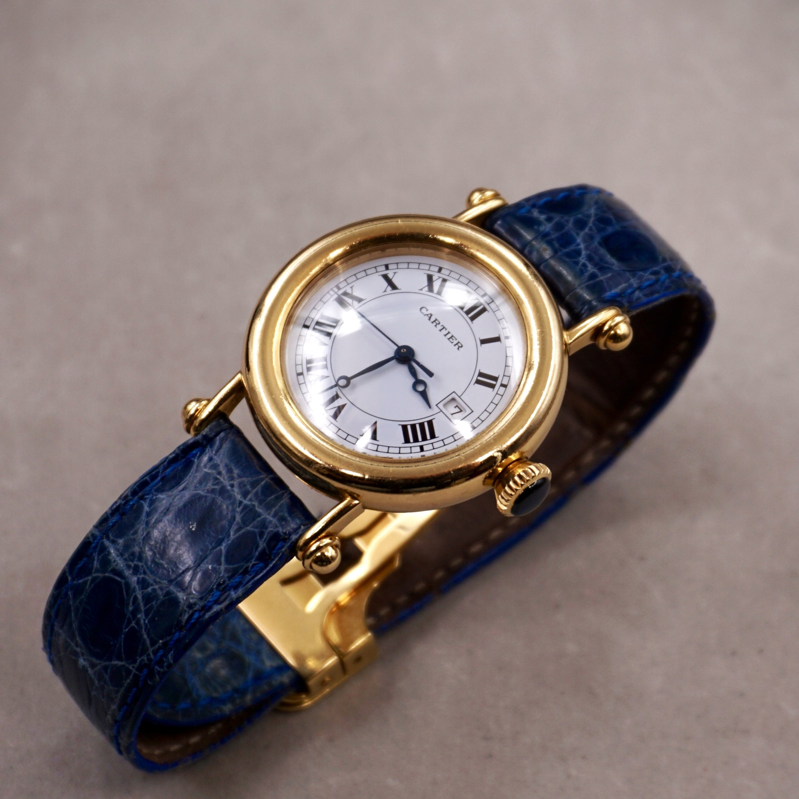 CARTIER DIABOLO GRAND MODELE OR JAUNE