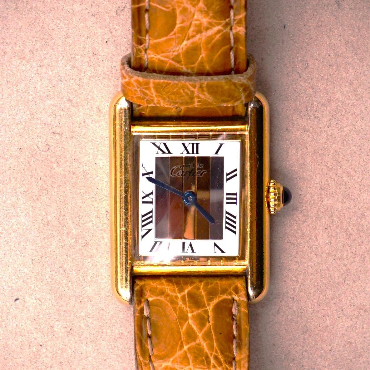 CARTIER TANK MUST LADY ECRAN TRINITY