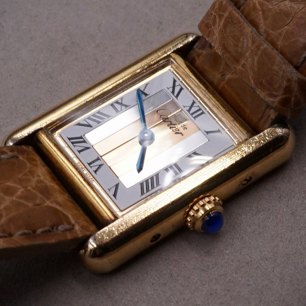 CARTIER TANK MUST LADY ECRAN TRINITY