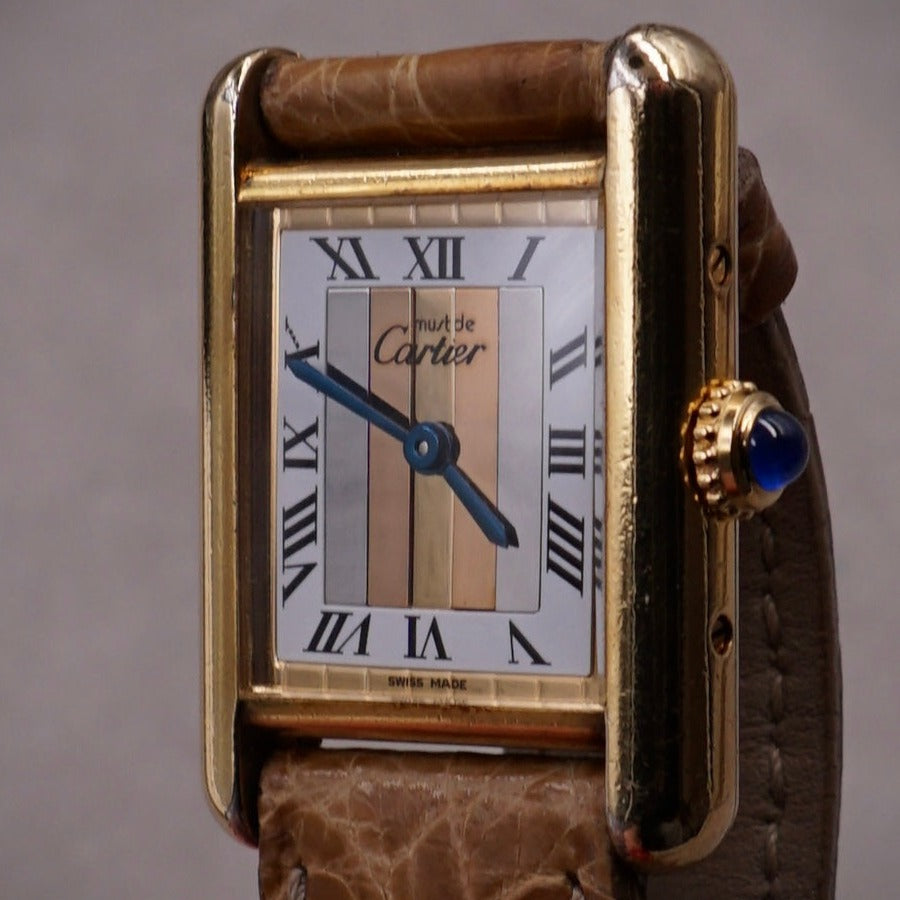 CARTIER TANK MUST LADY ECRAN TRINITY