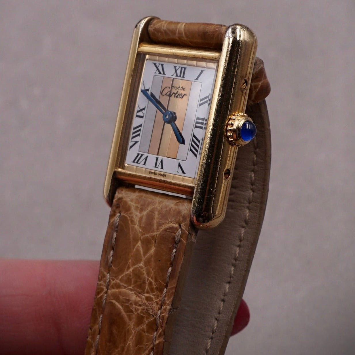 CARTIER TANK MUST LADY ECRAN TRINITY