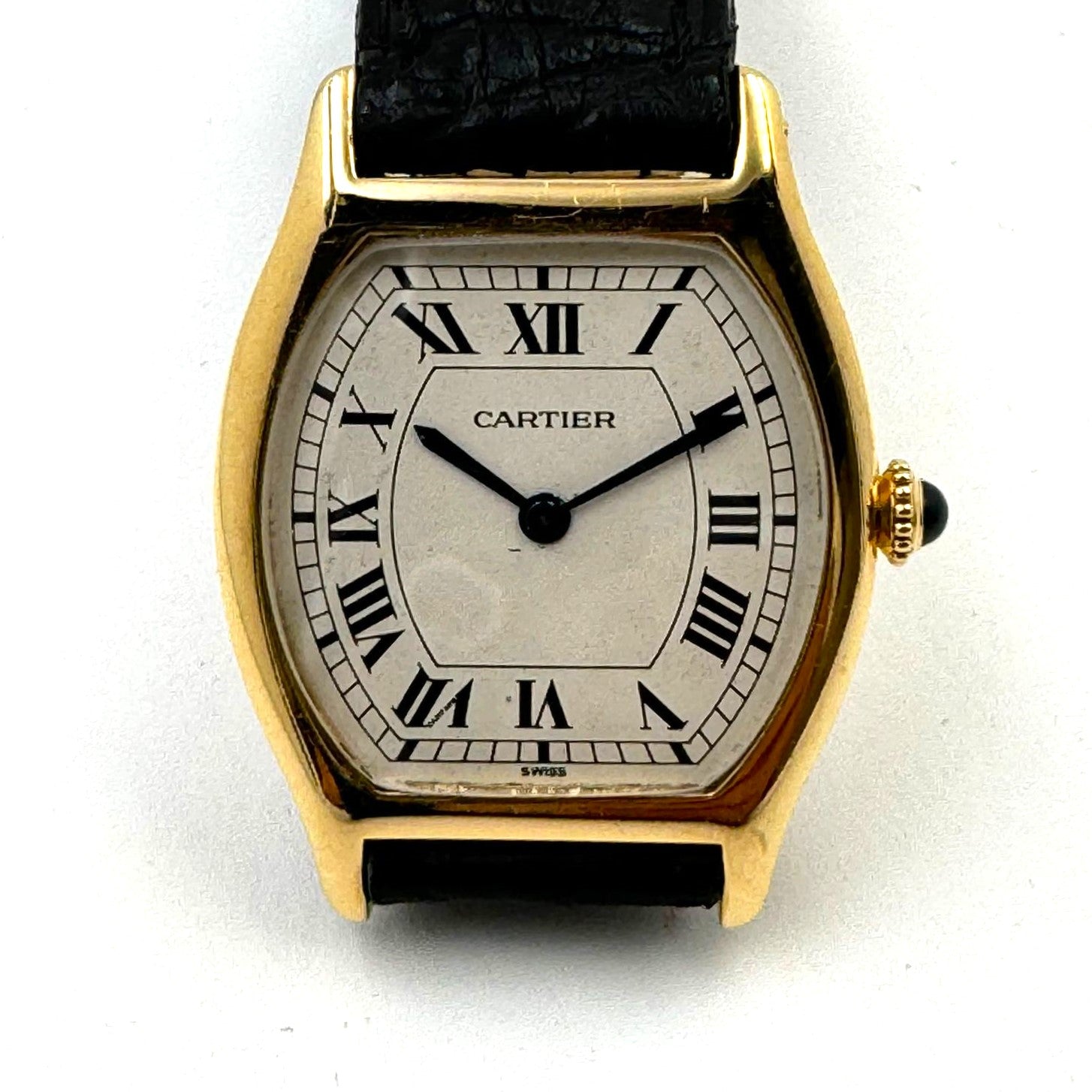 CARTIER TORTUE HOMME EXTRA PLATE OR