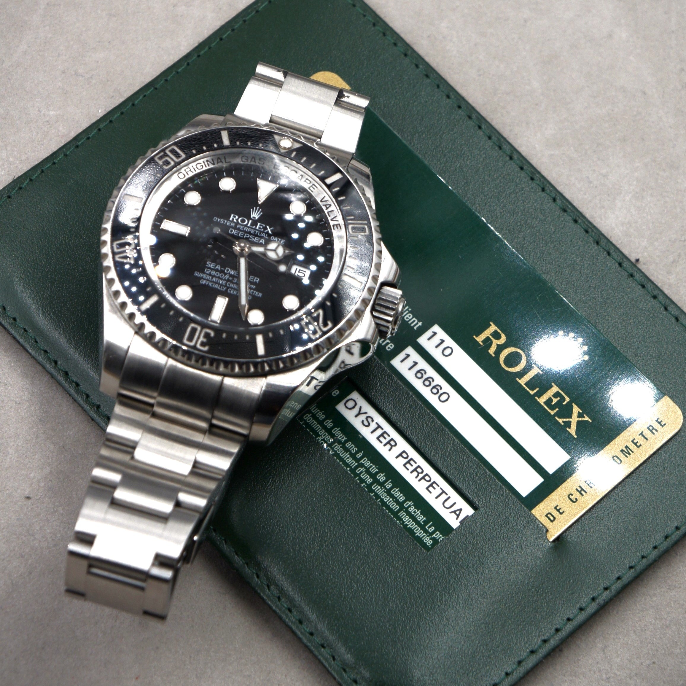 ROLEX SEA-DWELLER “DEEPSEA” STEEL