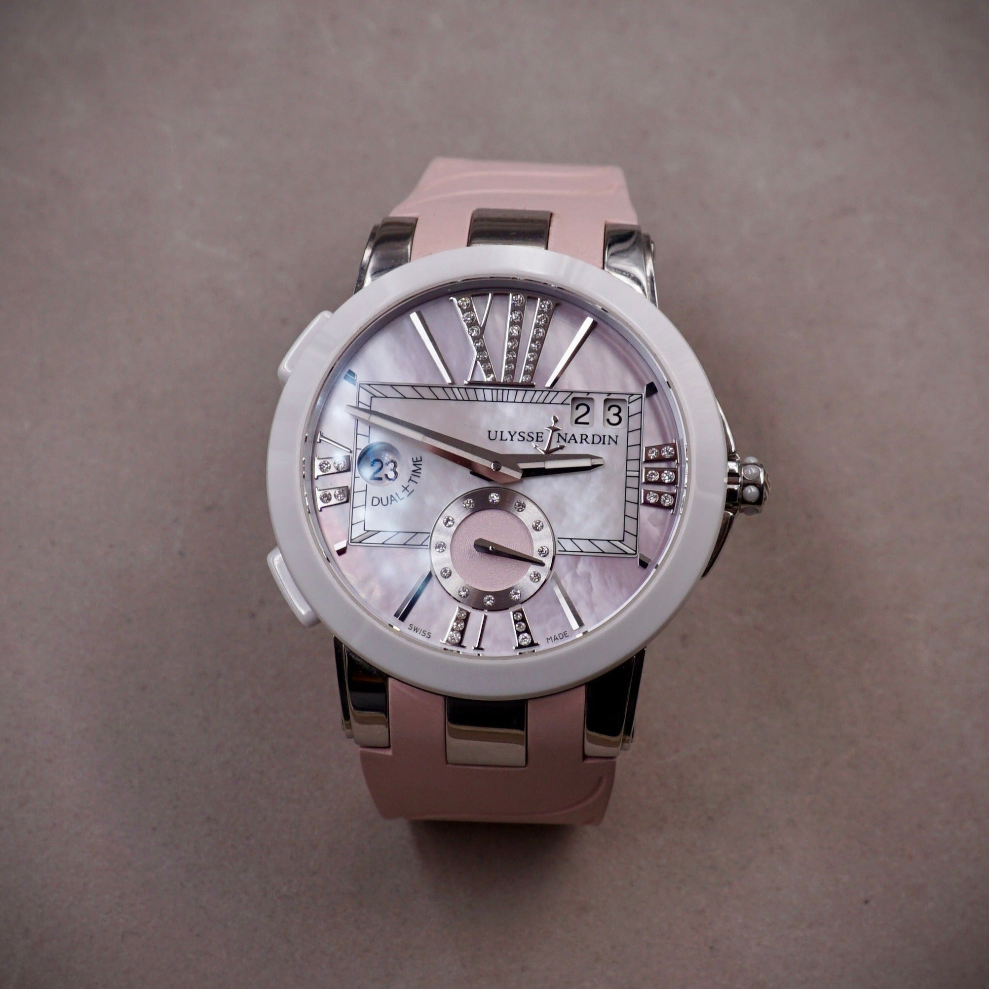 ULYSSE NARDIN CLASSIC LADY DUAL TIME