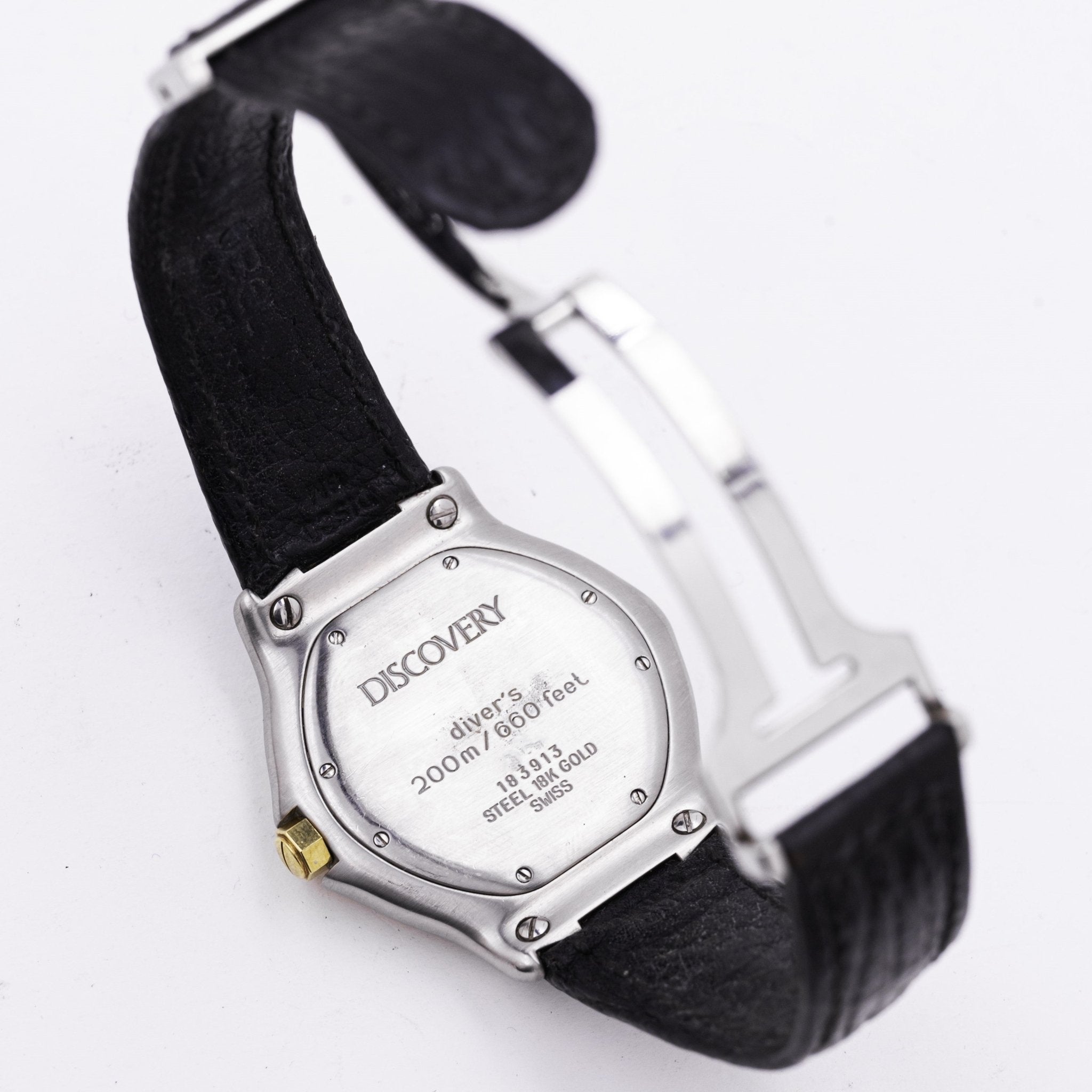 EBEL DISCOVERY DIVER BICOLORE - montre vintage - Contre - Temps Paris