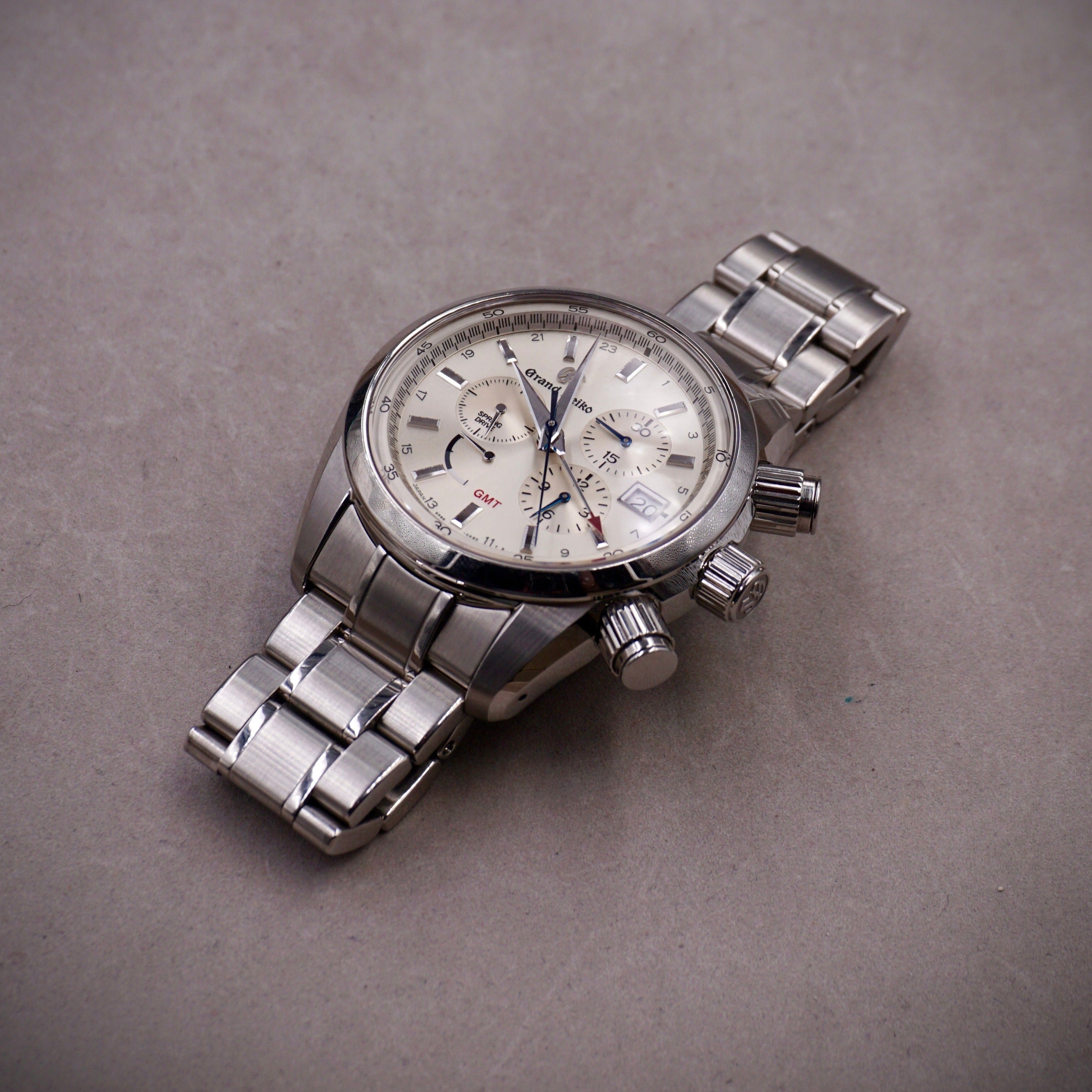 GRAND SEIKO SPRING DRIVE GMT CHRONOGRAPH