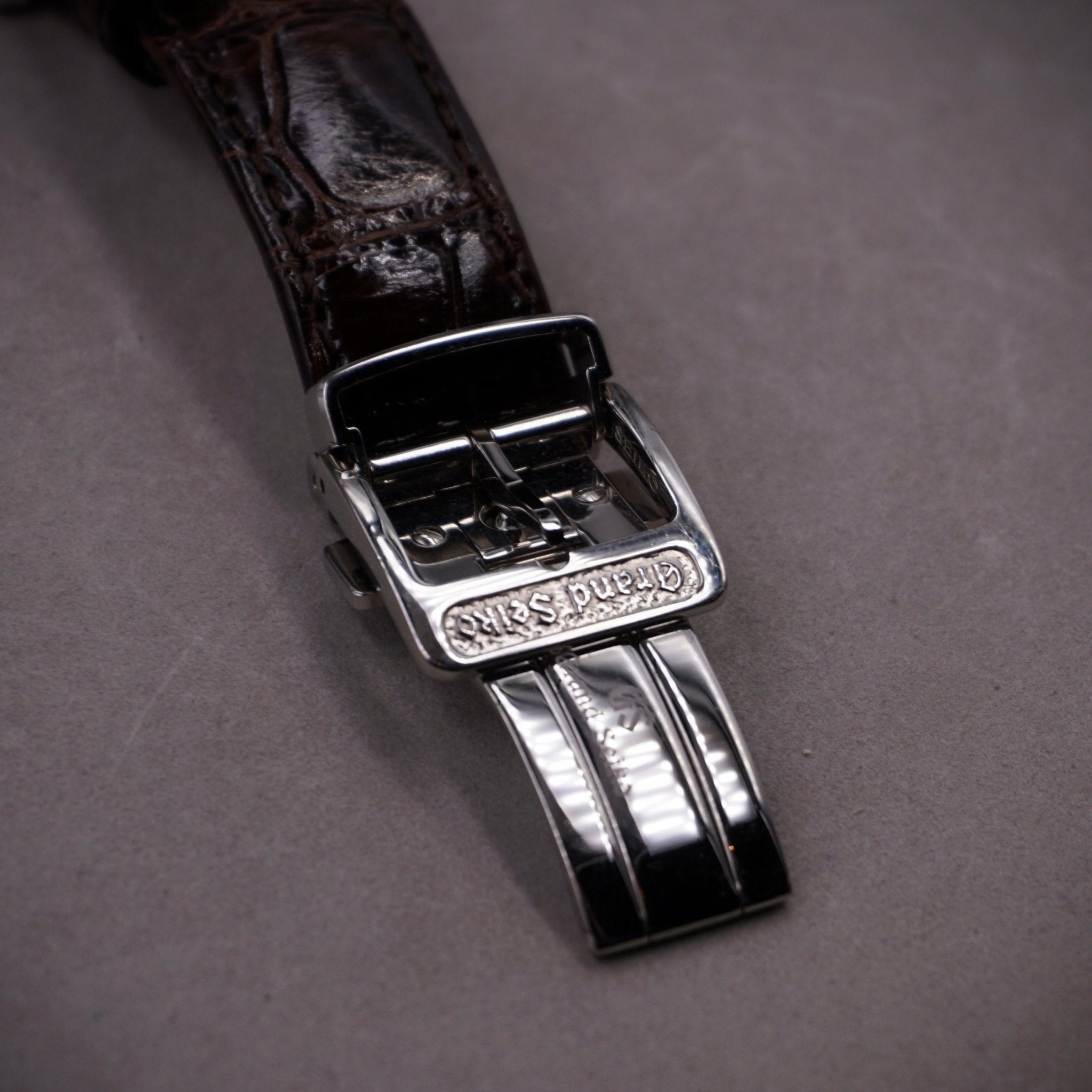 GRAND SEIKO HI BEAT 36000 AUTOMATIC - montre vintage - Contre - Temps Paris