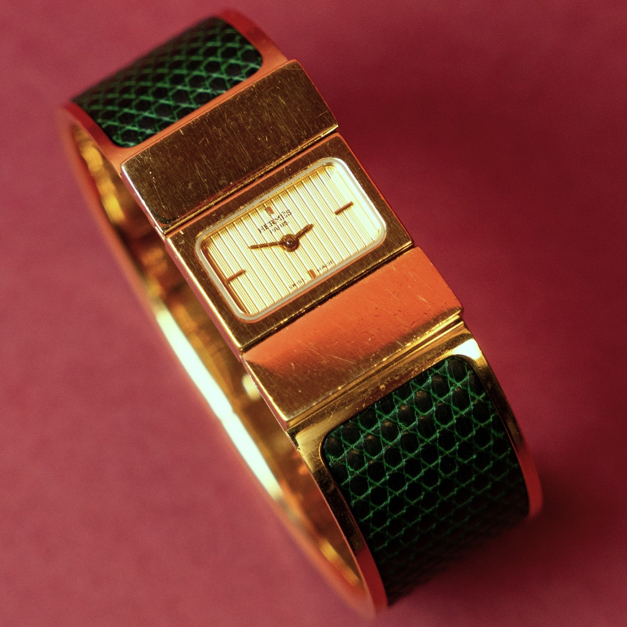 HERMES LOQUET - montre vintage - Contre - Temps Paris