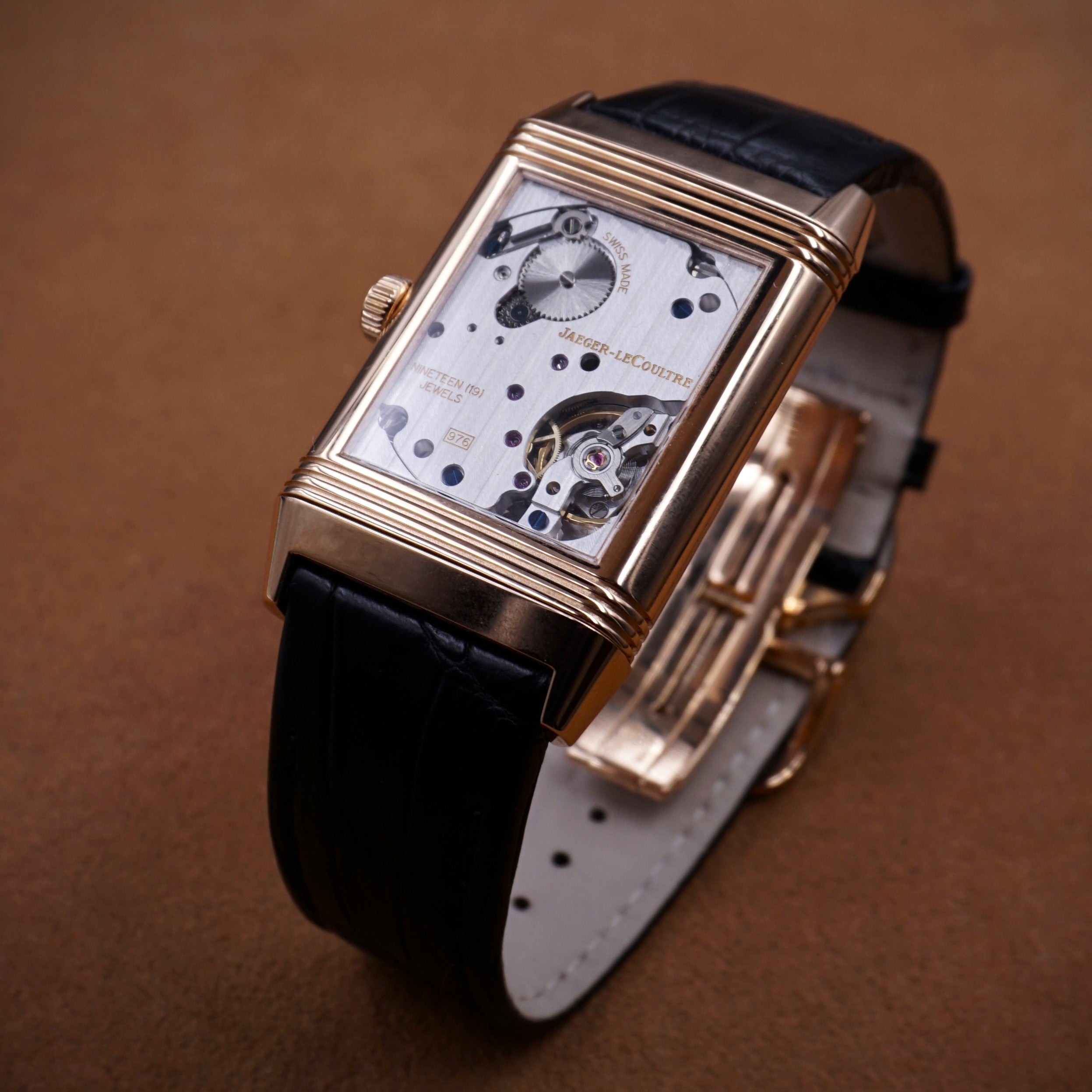 JAEGER-LECOULTRE GRANDE REVERSO ROSE GOLD 976