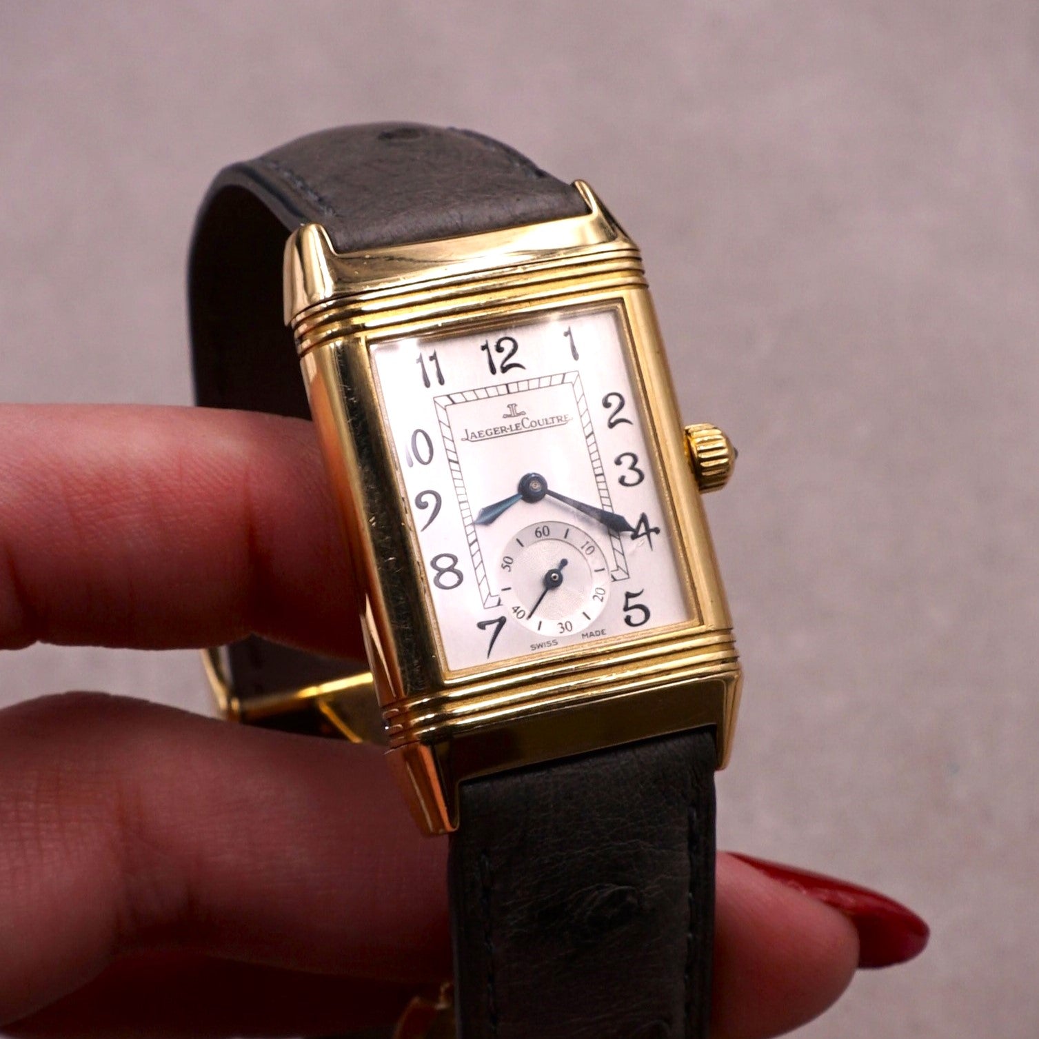 JAEGER-LECOULTRE REVERSO DUETTO OR ET DIAMANTS